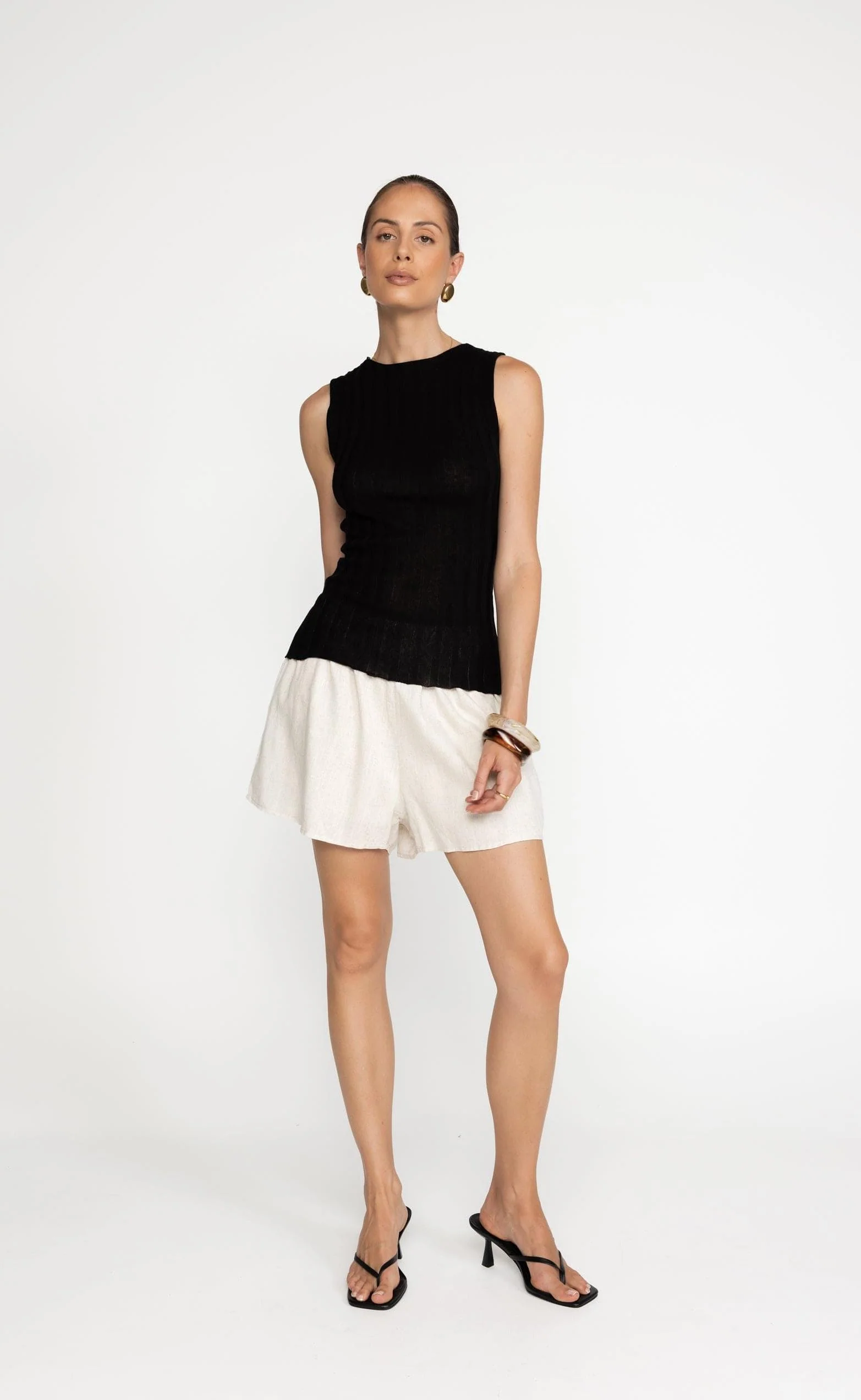 Rachel Shorts (Oatmeal) - Image 3