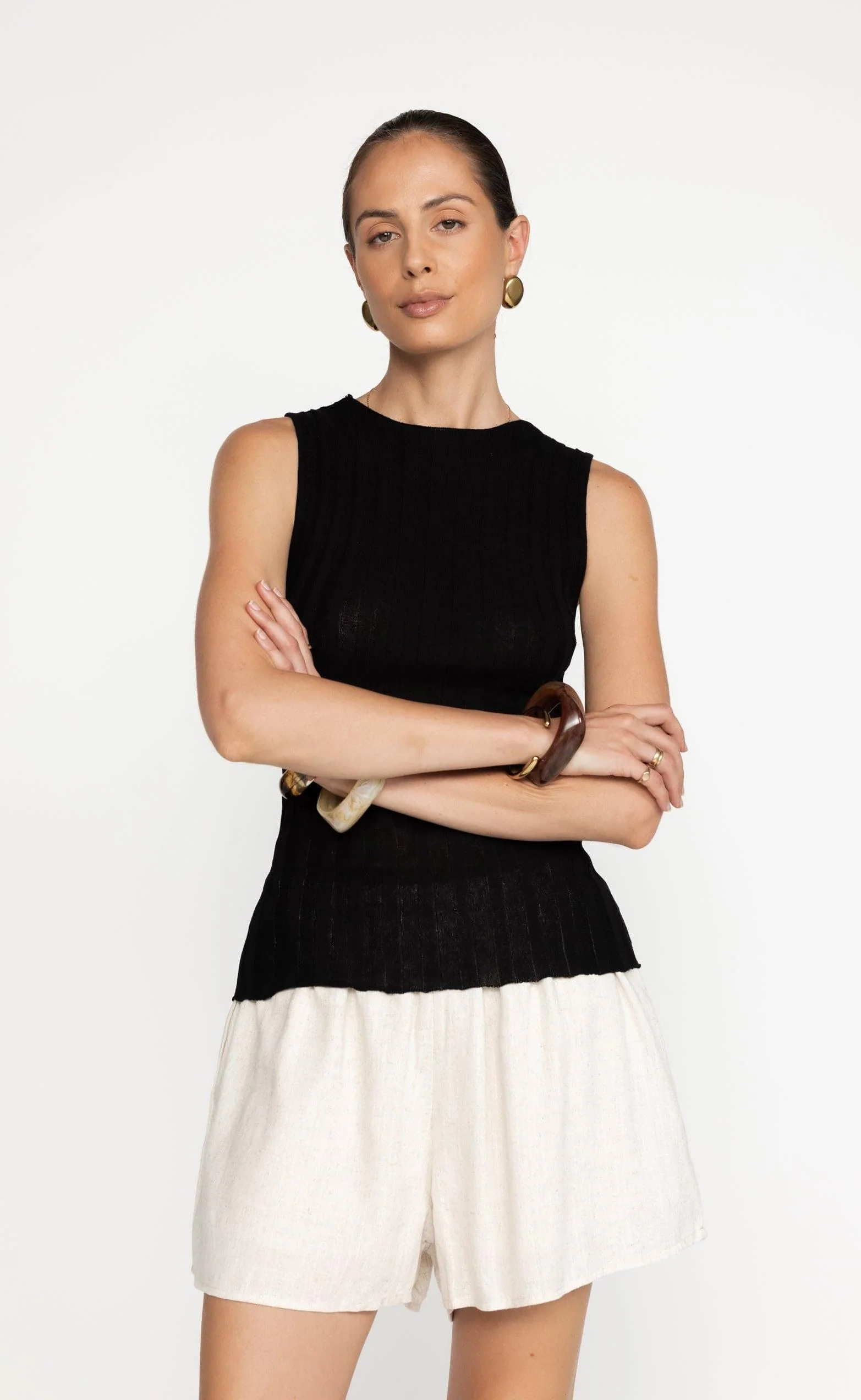 Rachel Shorts (Oatmeal) - Image 6