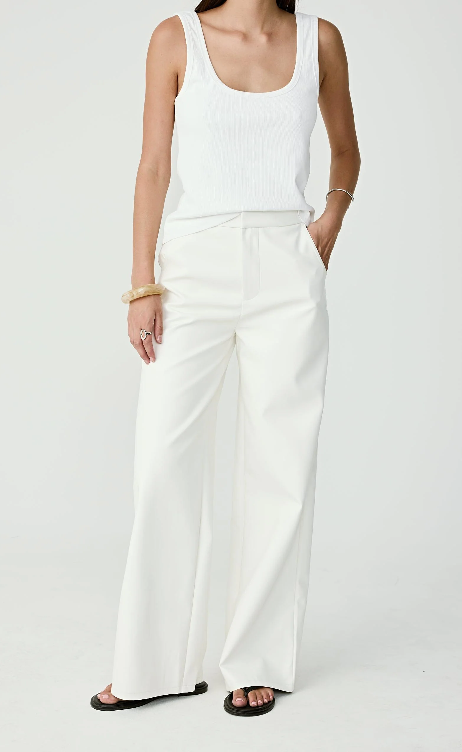 Raven Pants (Cream) - Image 4