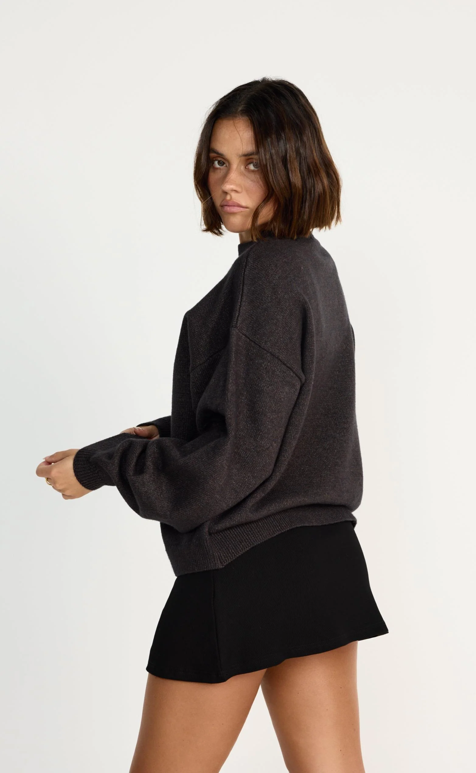 Reece Jumper (Chocolate Marle) - Image 3