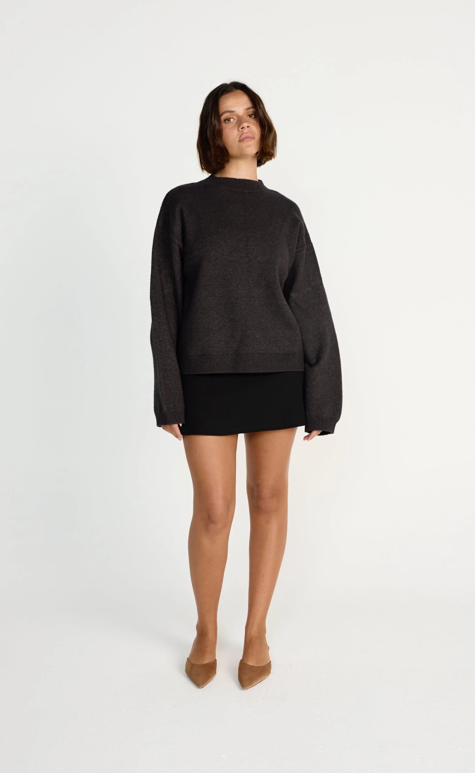 Reece Jumper (Chocolate Marle) - Image 4
