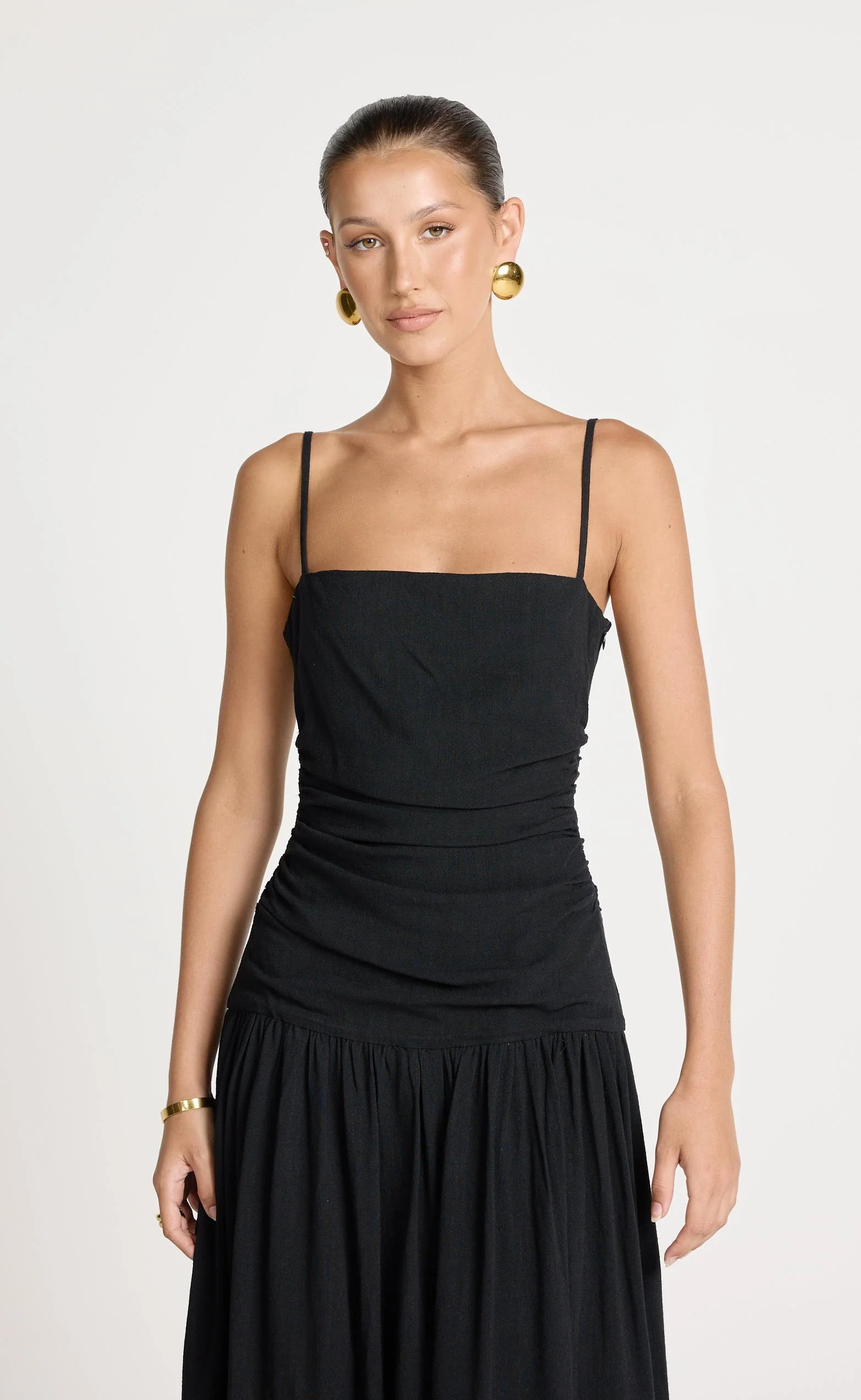 Reese Maxi Dress (Black) - Image 10