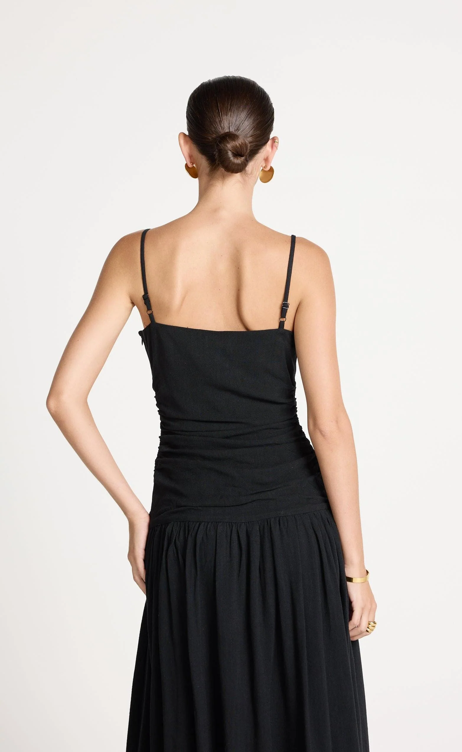 Reese Maxi Dress (Black) - Image 3