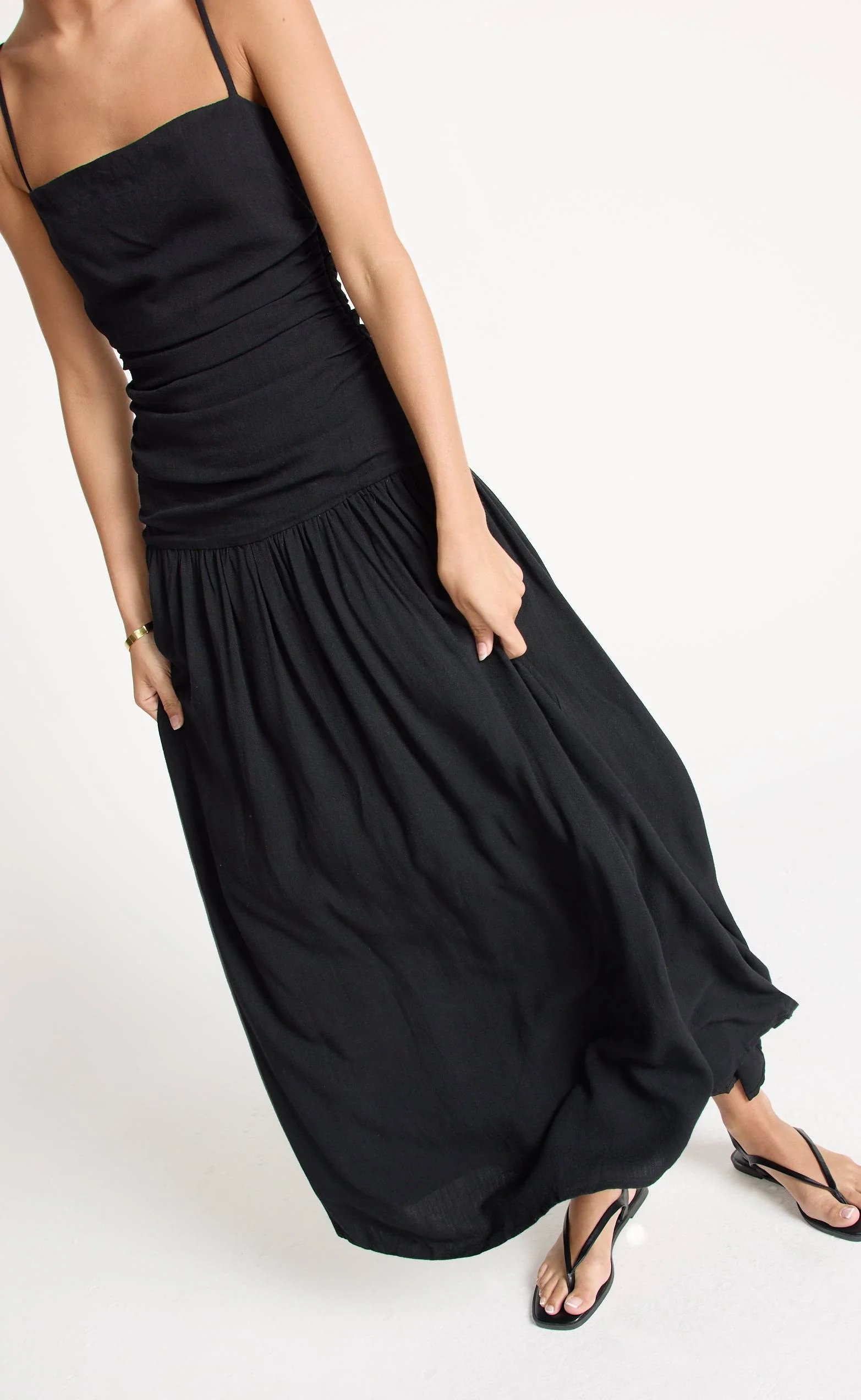 Reese Maxi Dress (Black) - Image 6