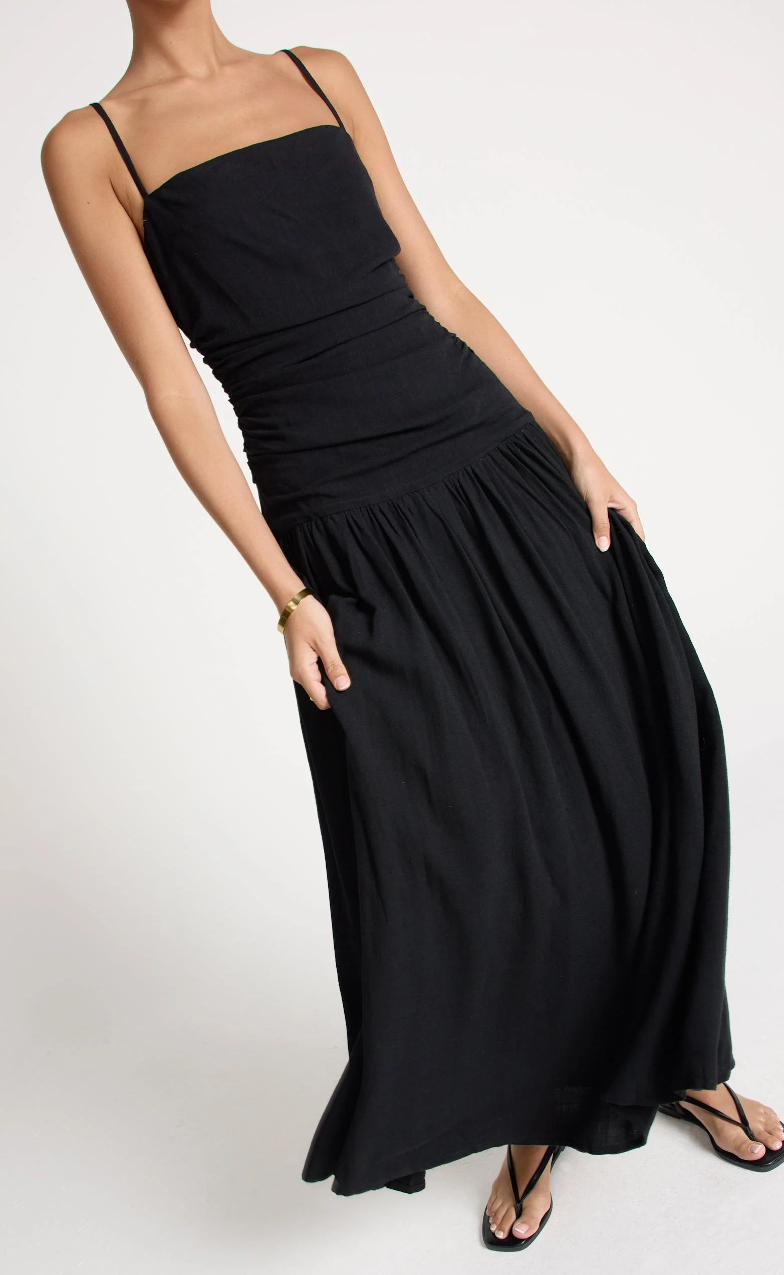 Reese Maxi Dress (Black) - Image 7