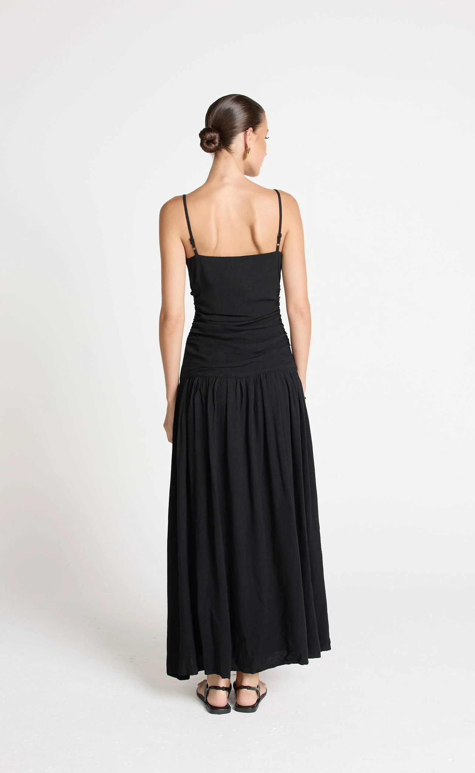 Reese Maxi Dress (Black) - Image 9