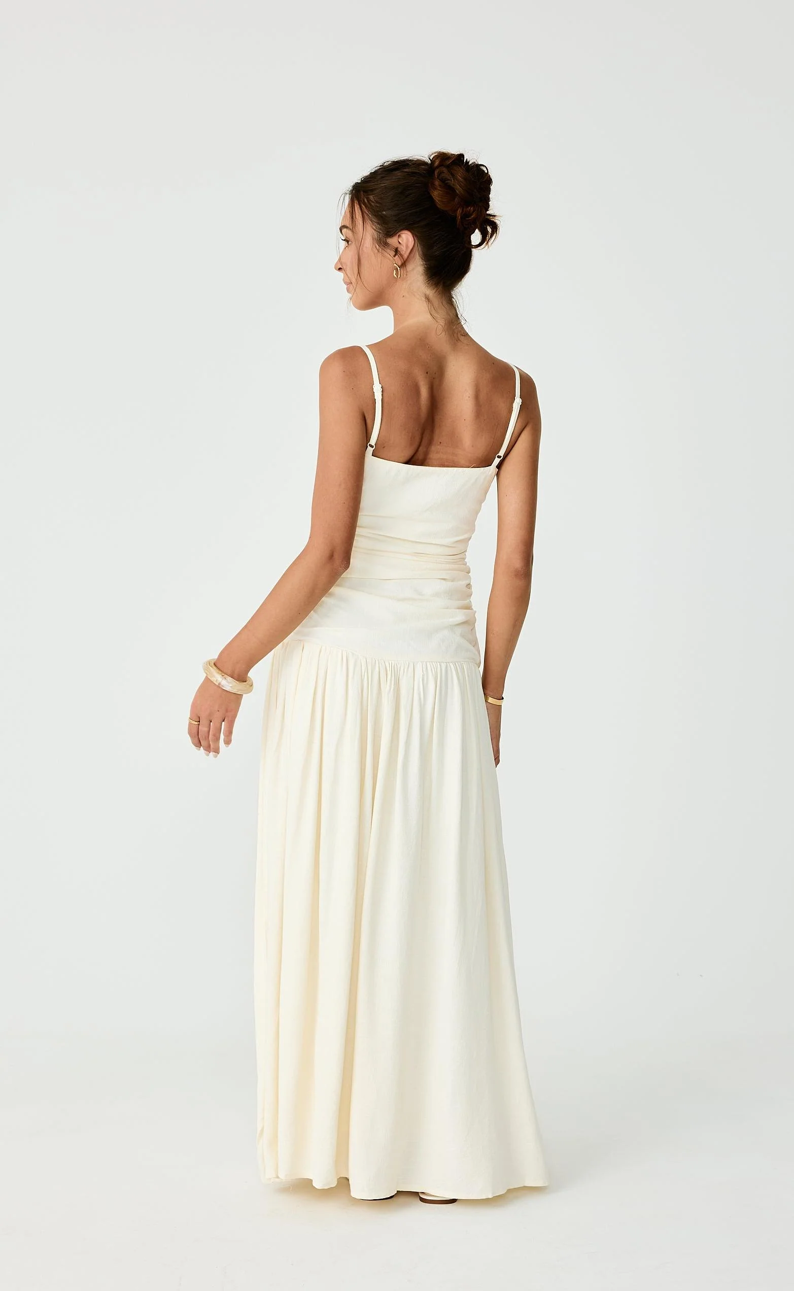 Reese Maxi Dress (Buttercream) - Image 2