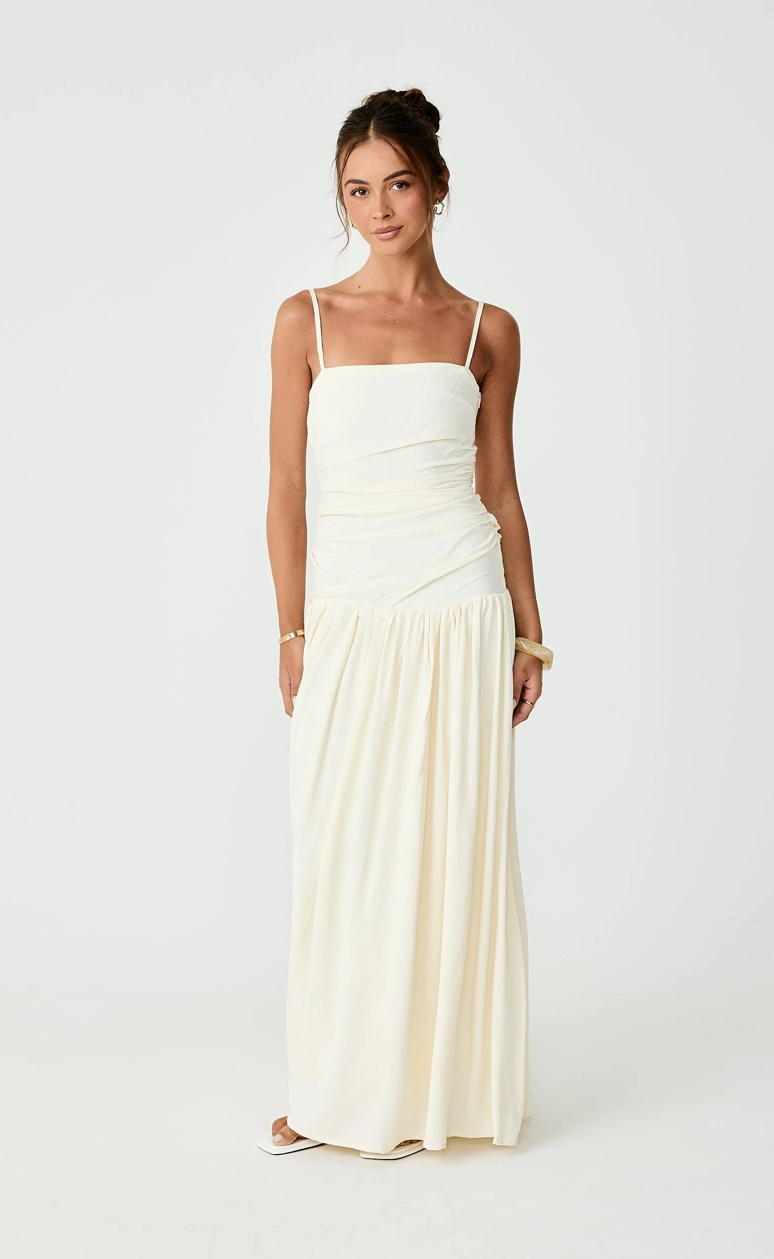 Reese Maxi Dress (Buttercream) - Image 3