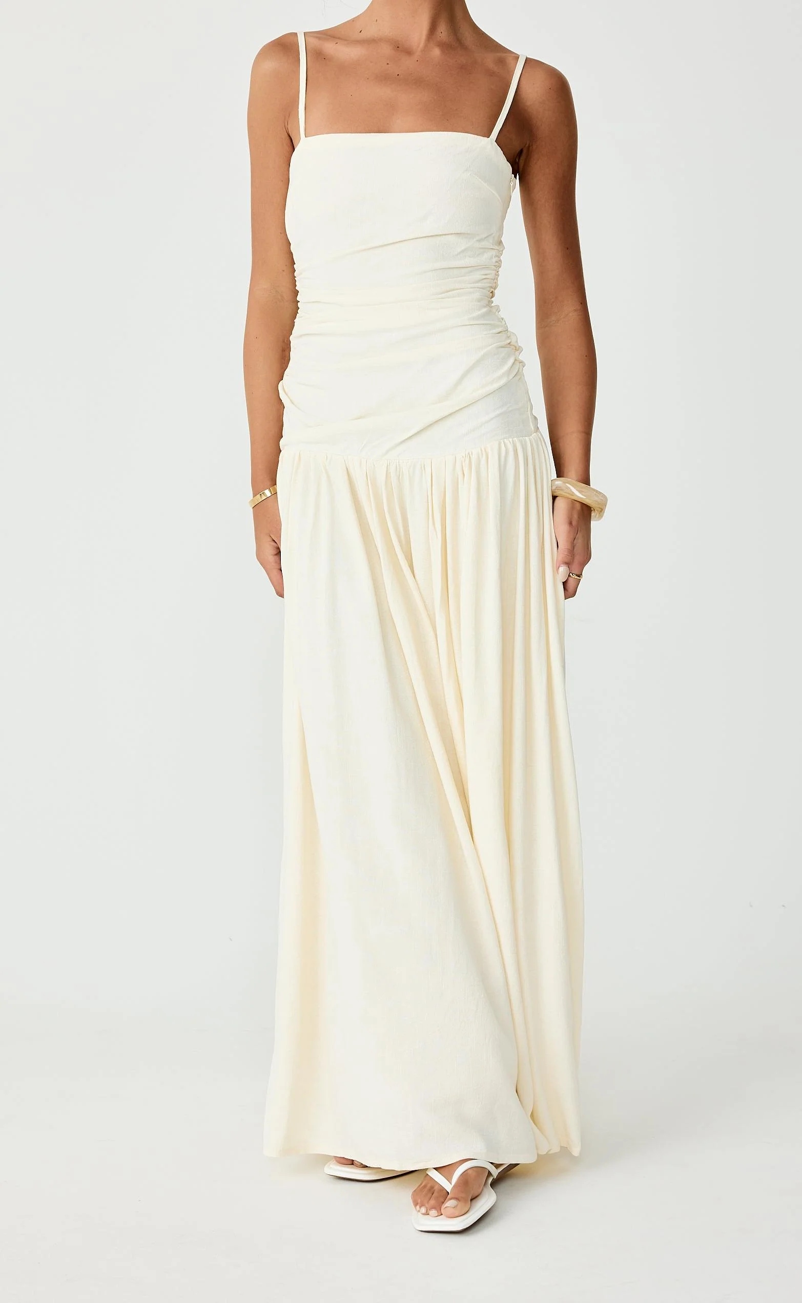 Reese Maxi Dress (Buttercream) - Image 4
