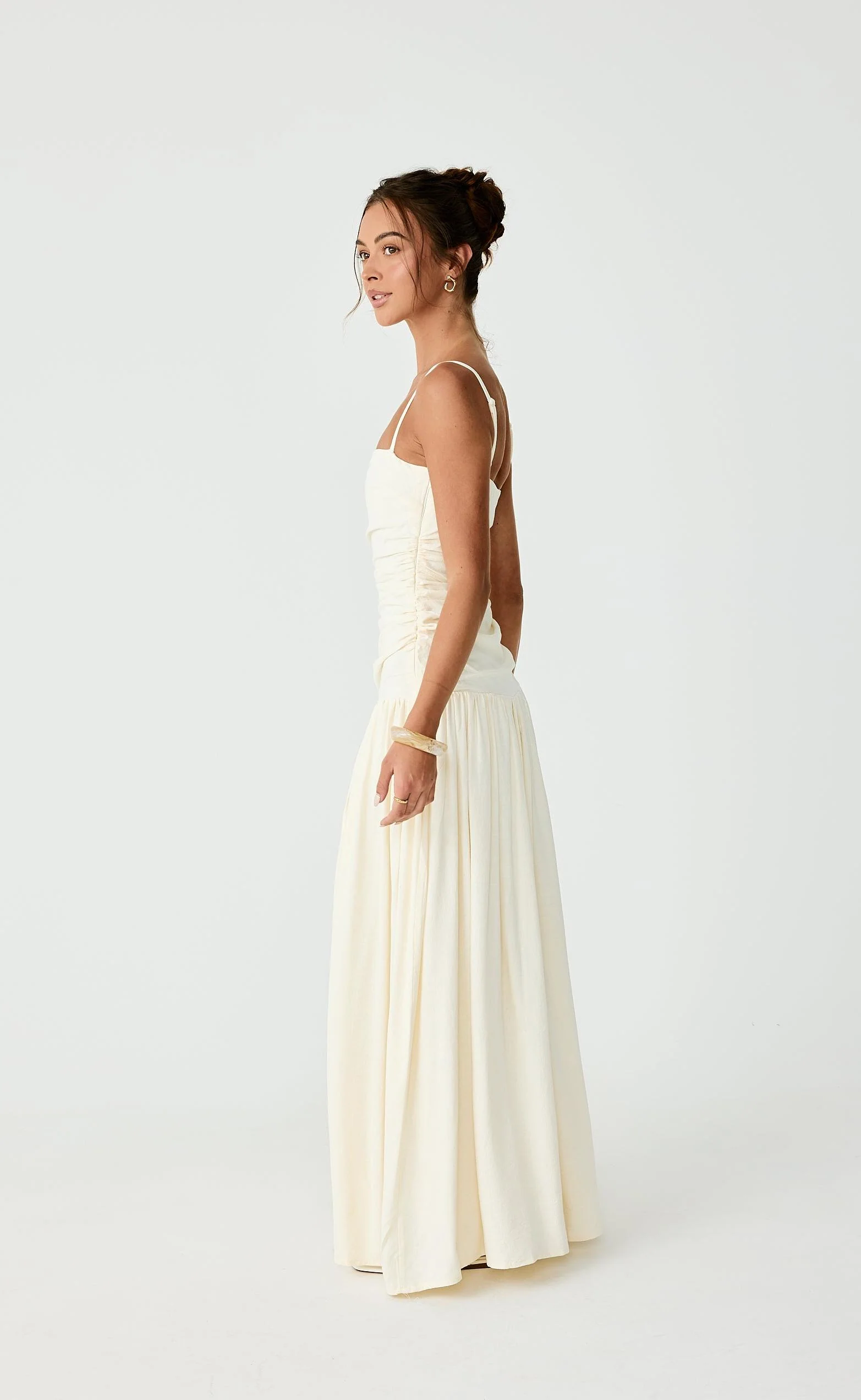 Reese Maxi Dress (Buttercream) - Image 6