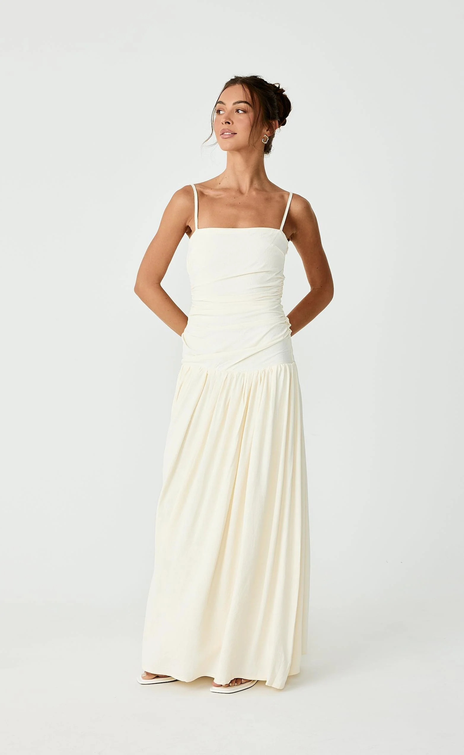 Reese Maxi Dress (Buttercream) - Image 7