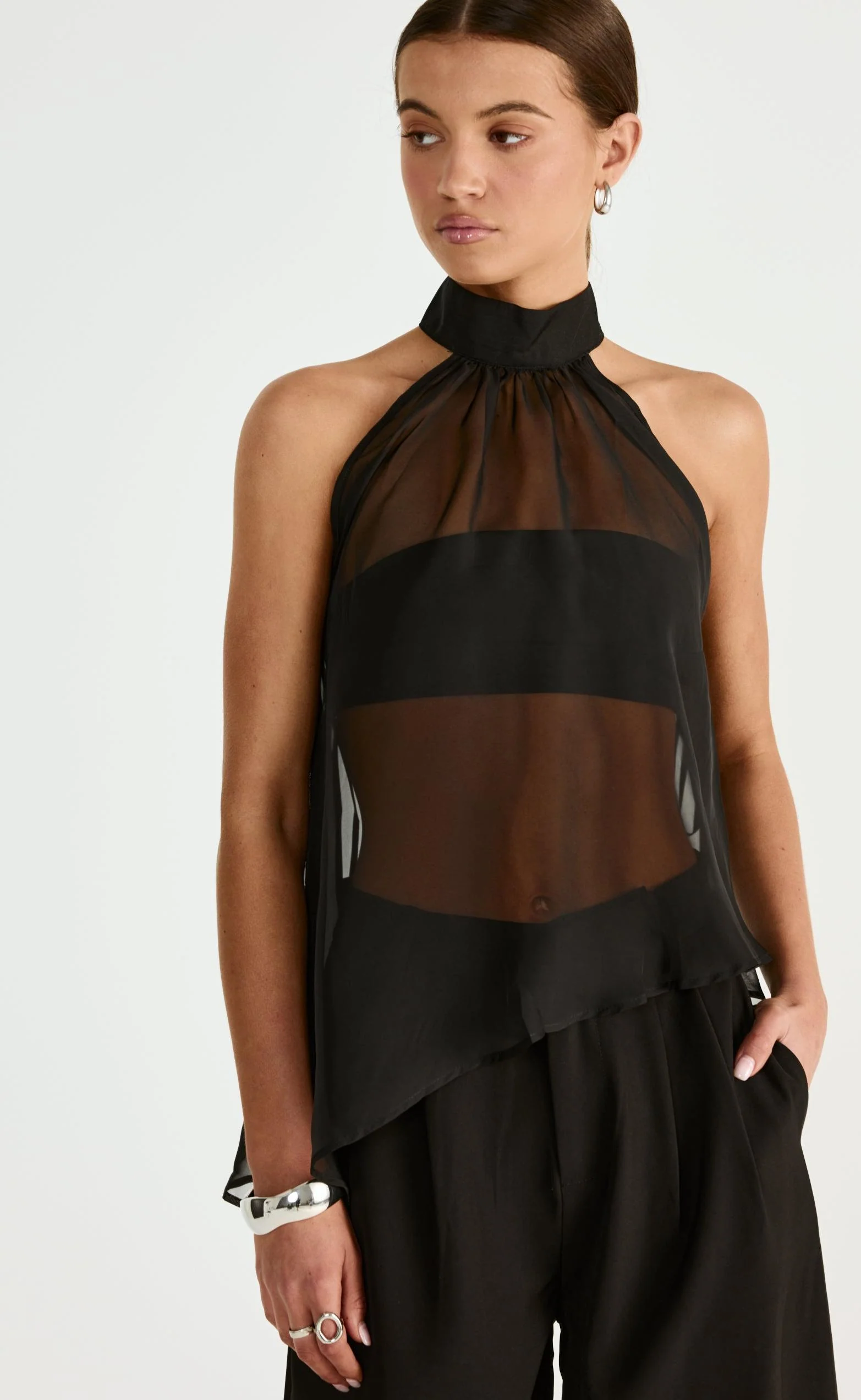 Rhodes Top (Black) - Image 8