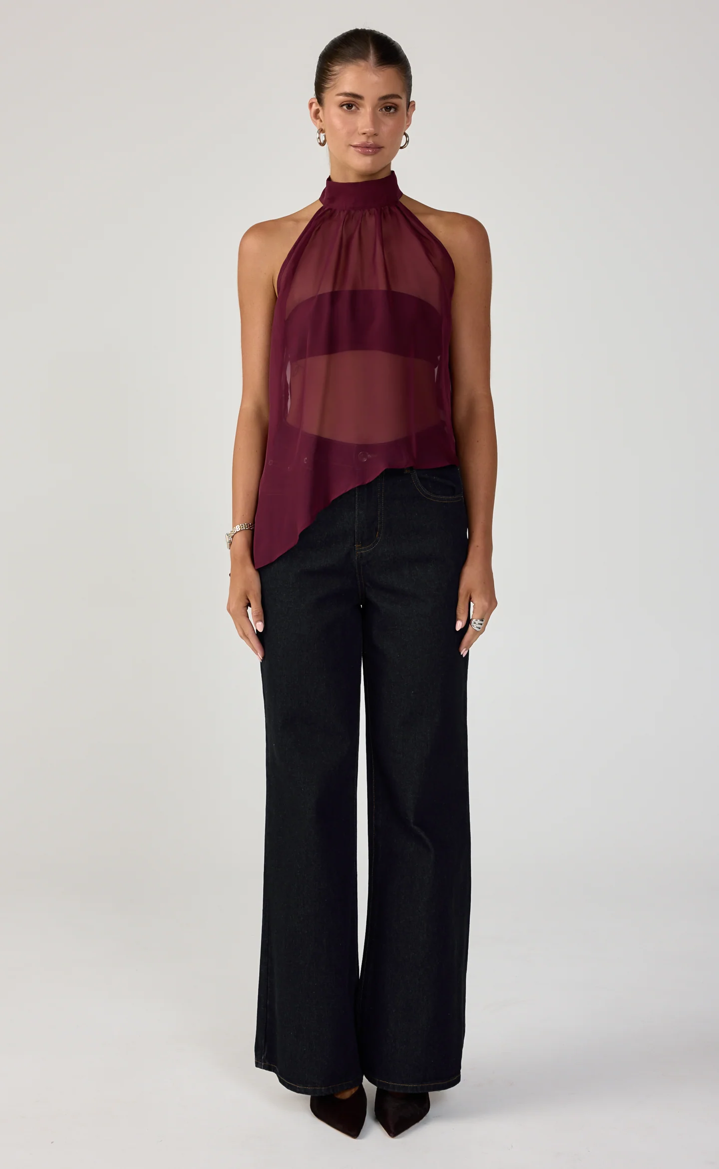 Rhodes Top (Plum) - Image 6