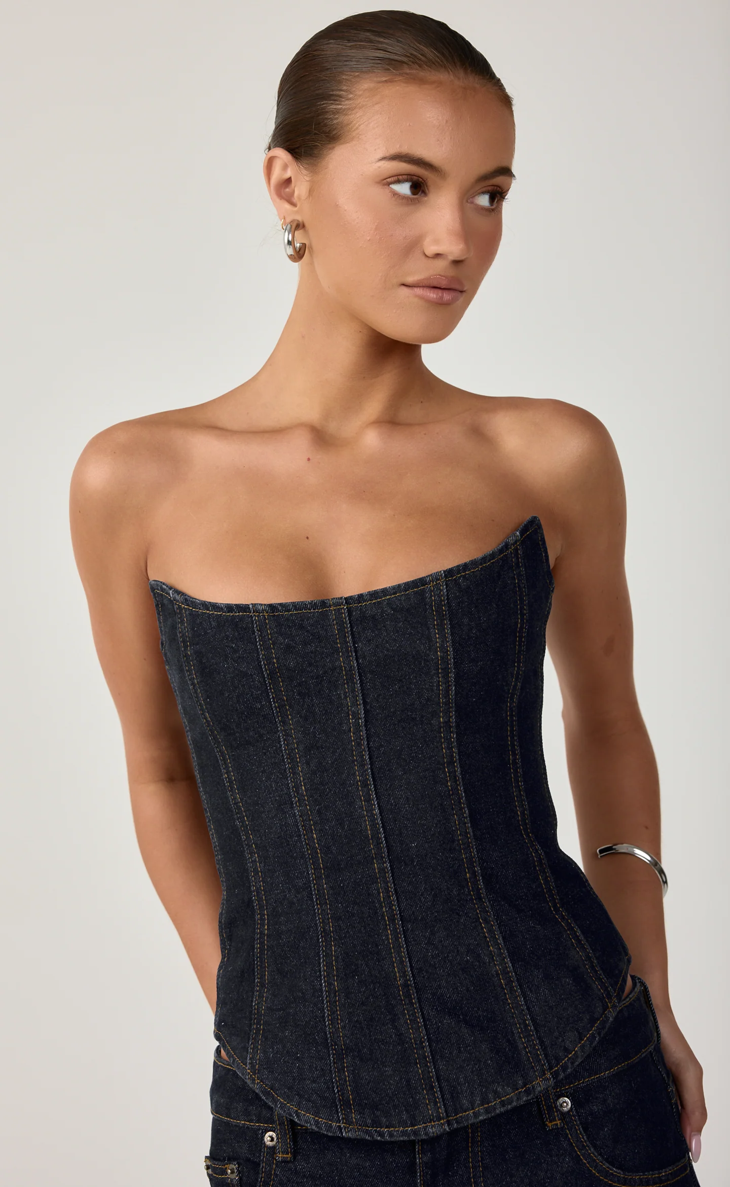 Rodeo Top (Navy Blue Denim) - Image 2