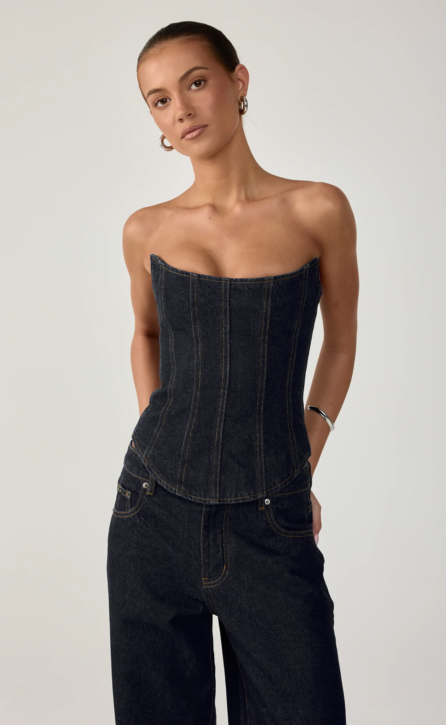Rodeo Top (Navy Blue Denim) - Image 8