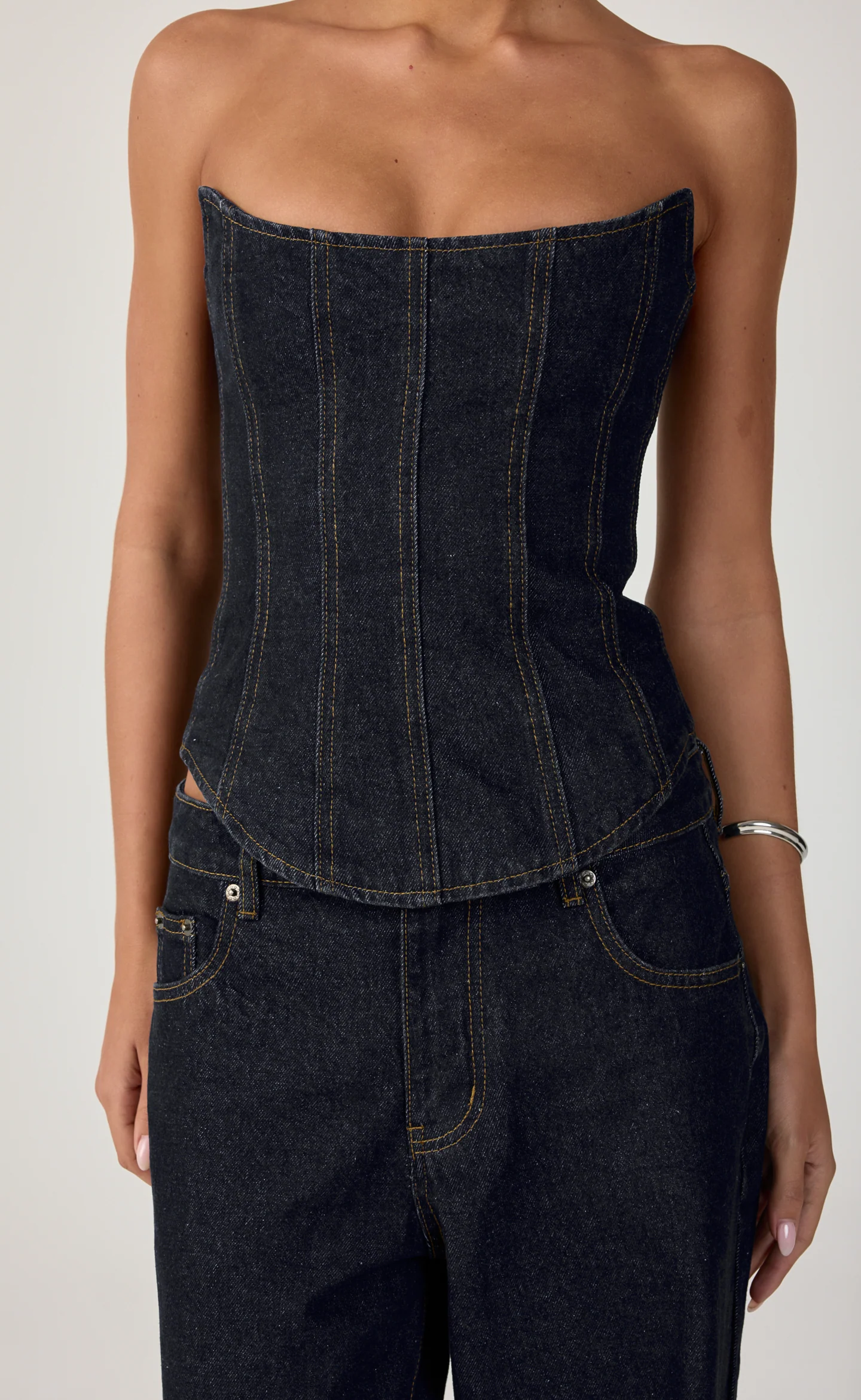 Rodeo Top (Navy Blue Denim) - Image 9