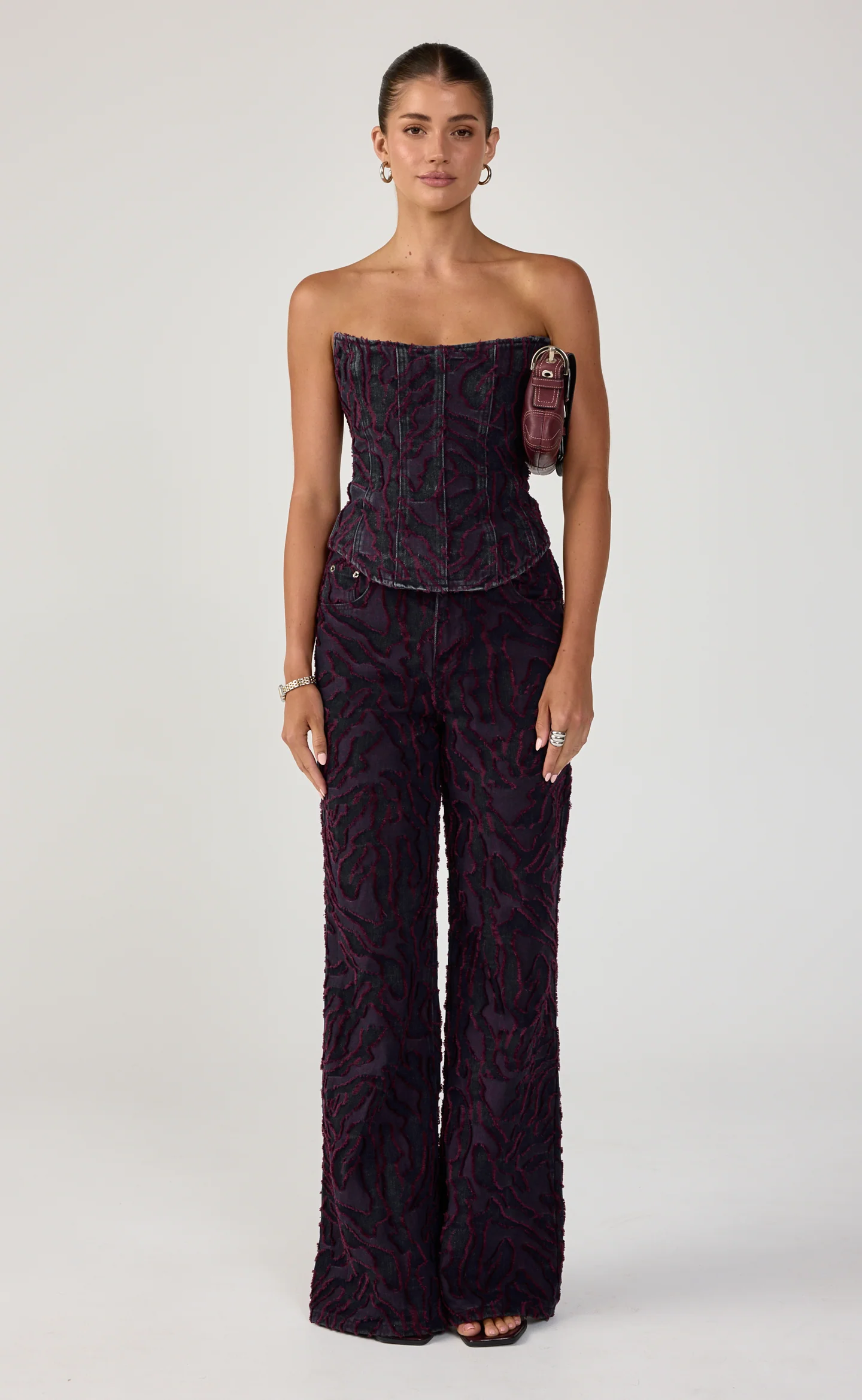 Rodeo Top (Textured Denim) - Image 2