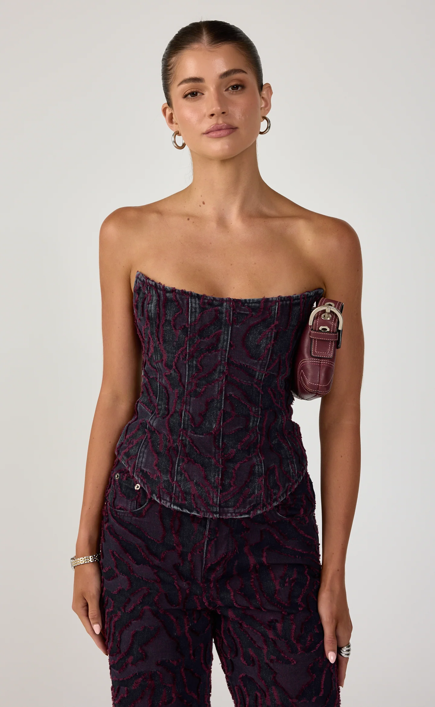 Rodeo Top (Textured Denim) - Image 7