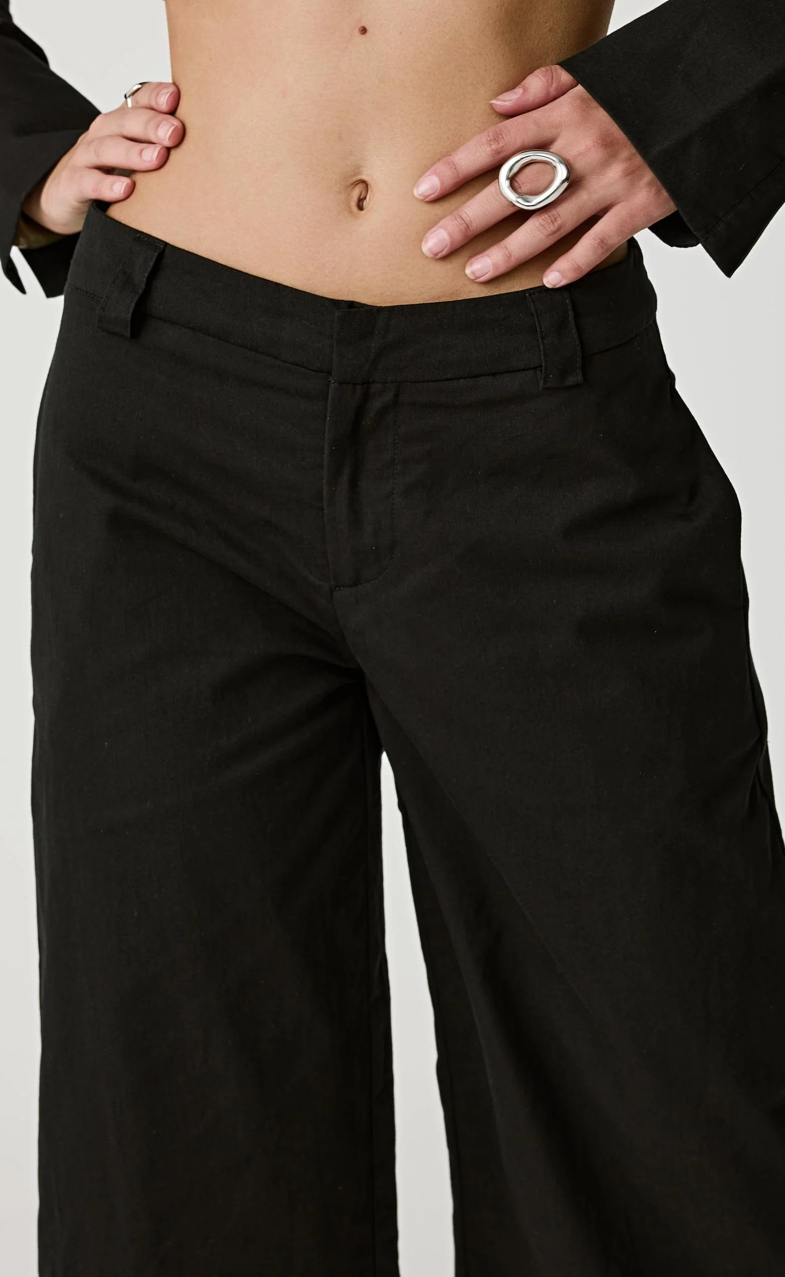 Ryley Midi Pants (Black) - Image 6