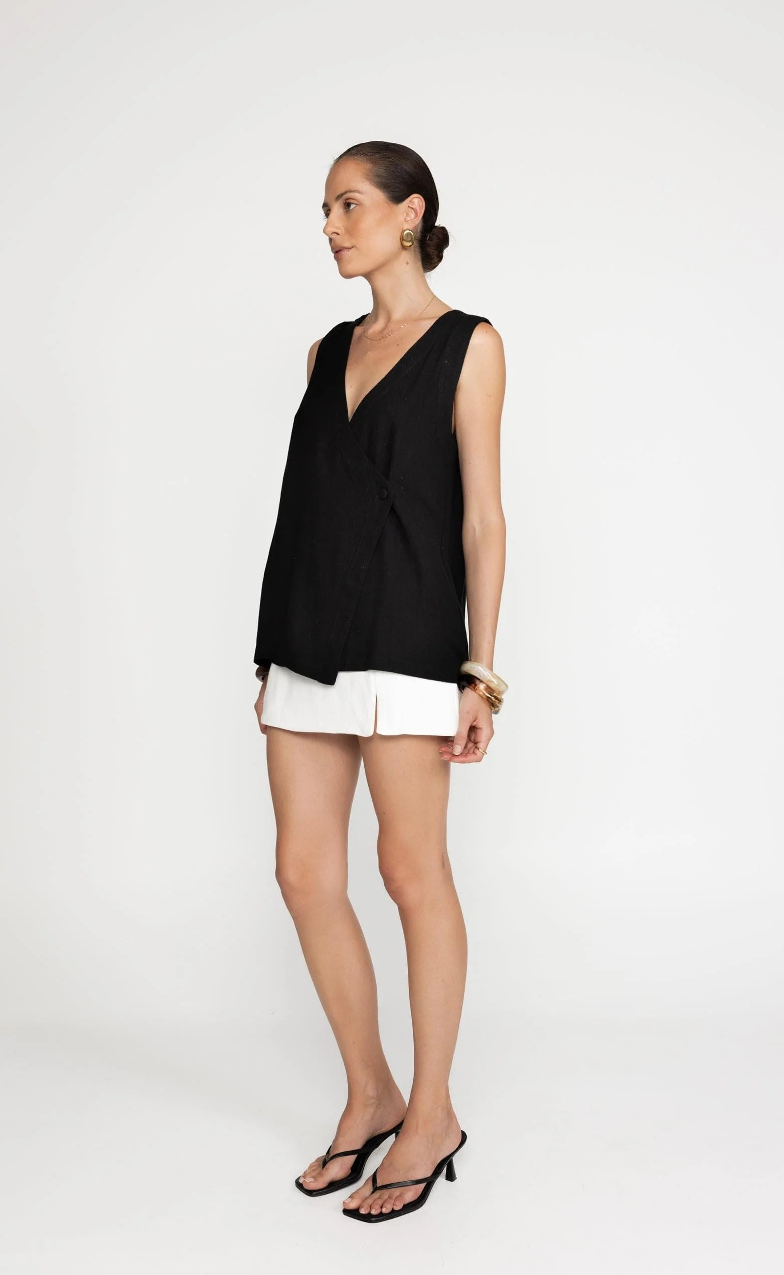 Sandra Mini Skirt (White) - Image 5