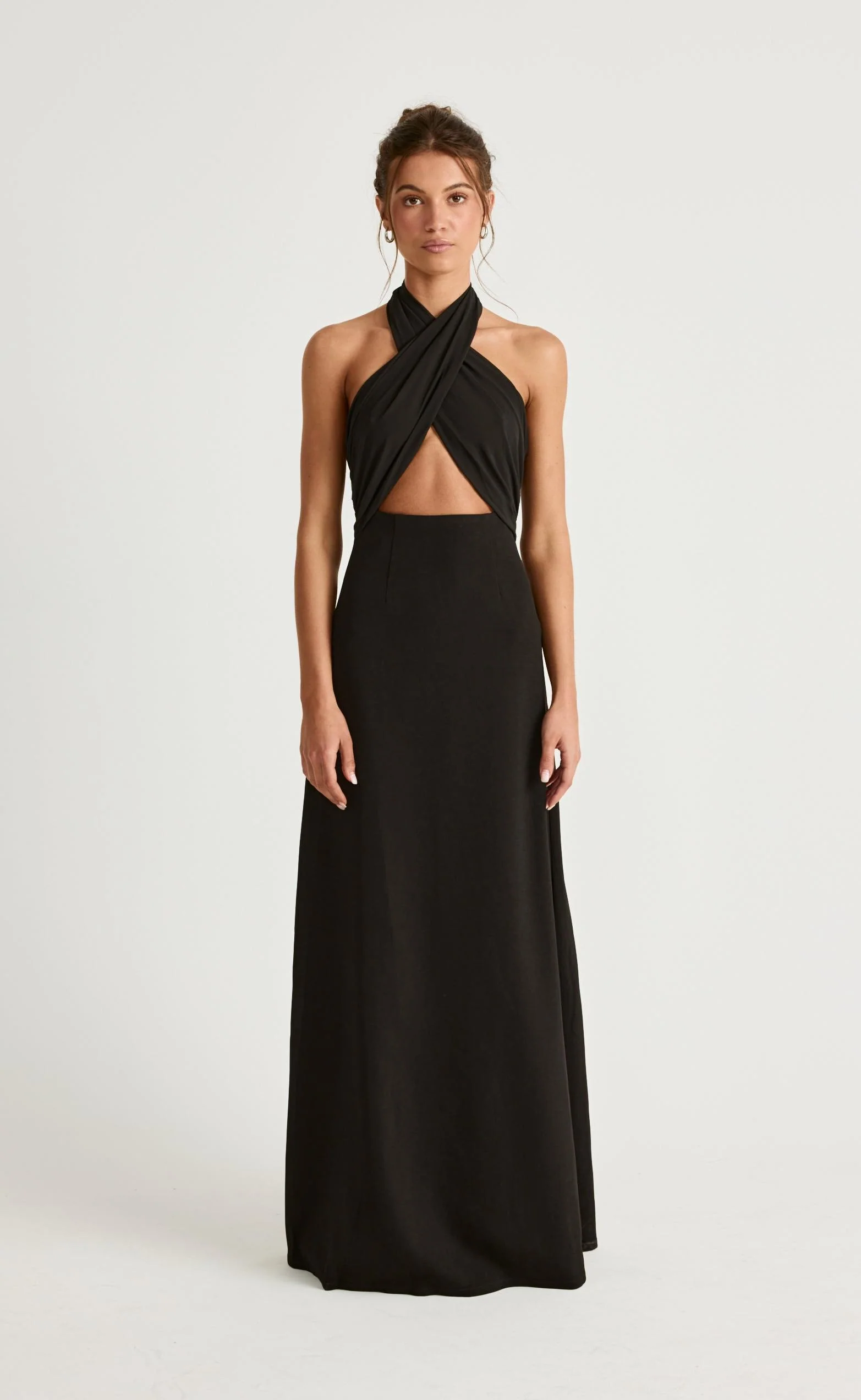 Sara Maxi Dress (Black) - Image 3
