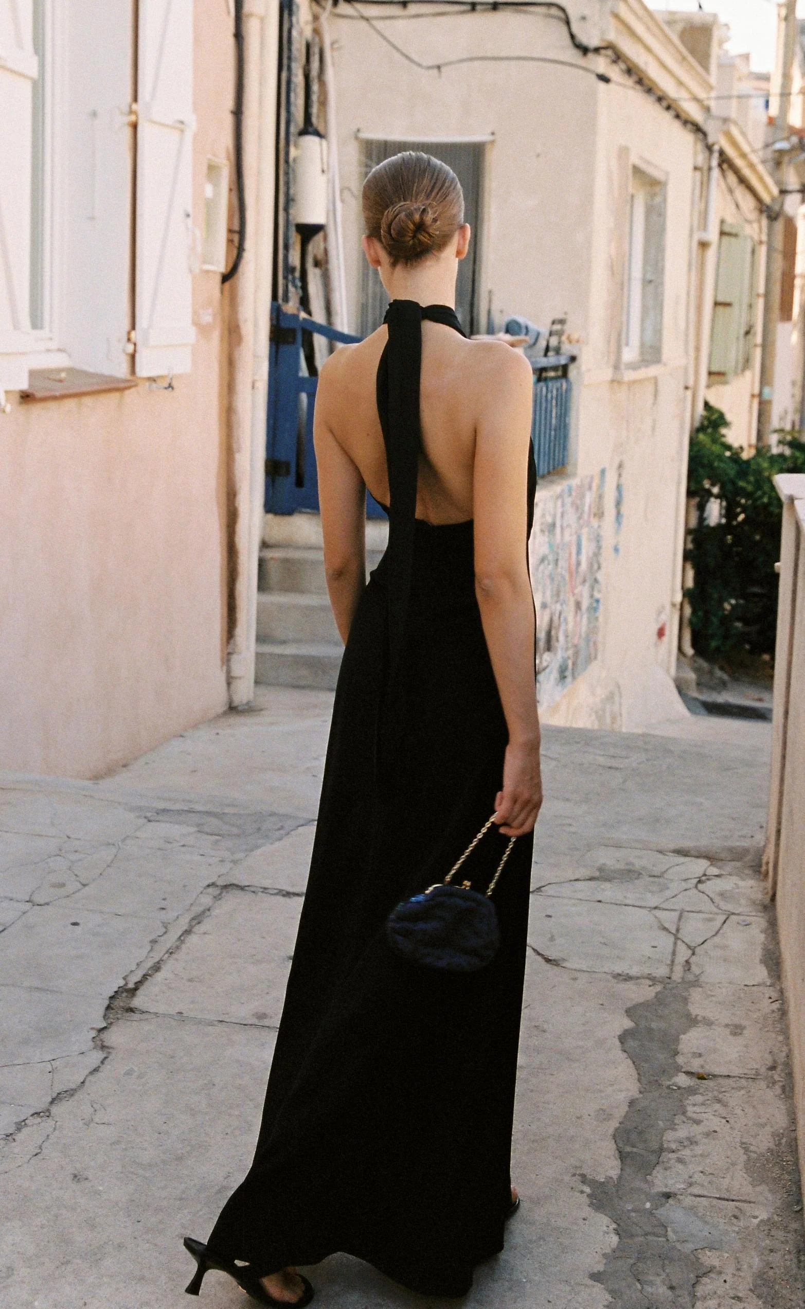 Sara Maxi Dress (Black) - Image 5