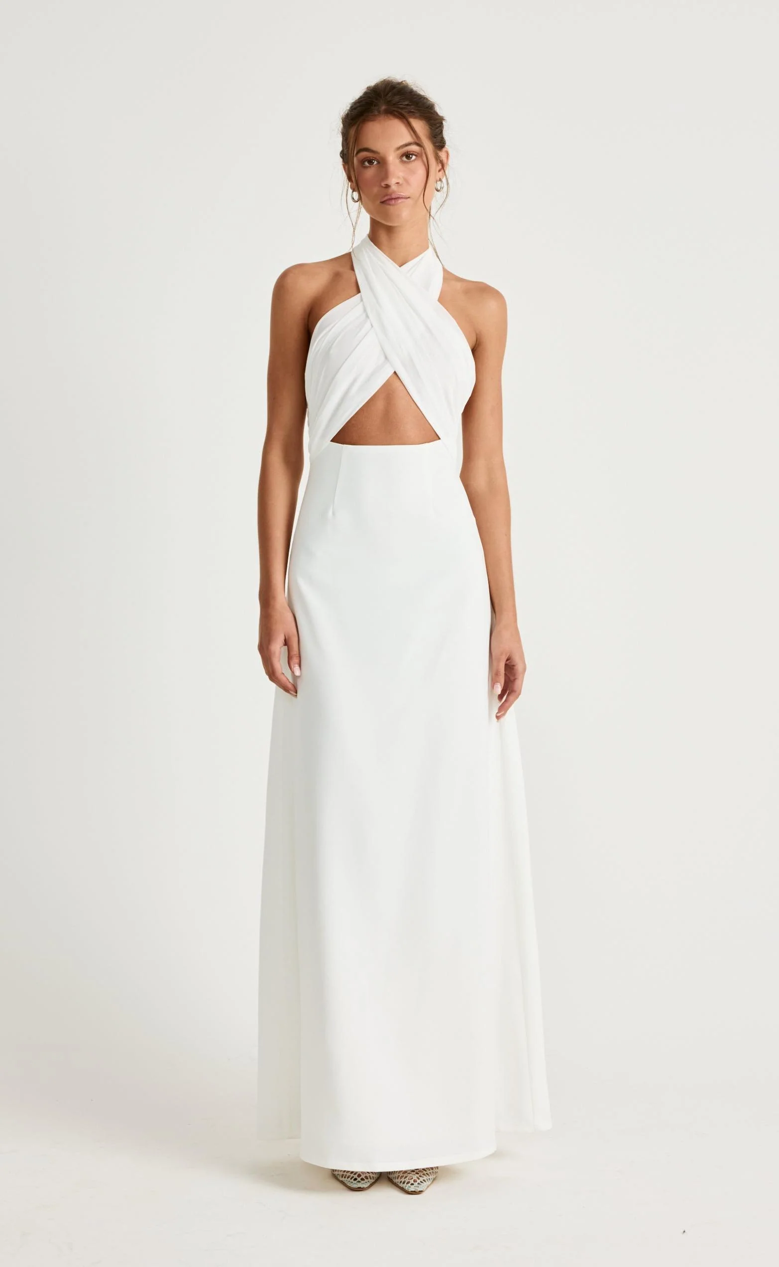 Sara Maxi Dress (White) - Image 5