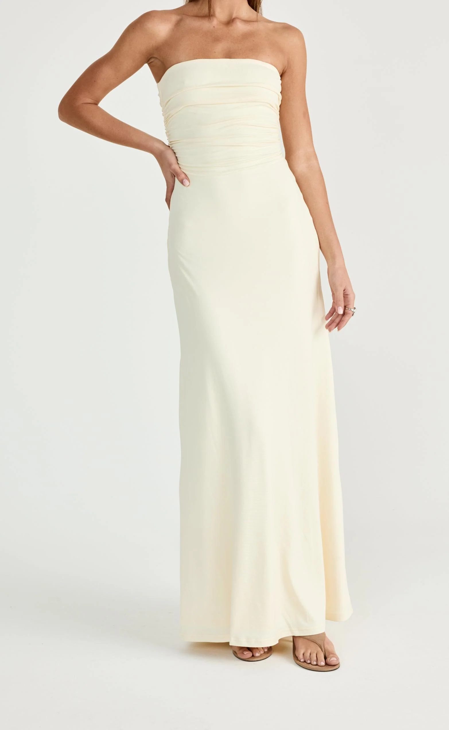 Sarie Maxi Dress (Butter) - Image 7