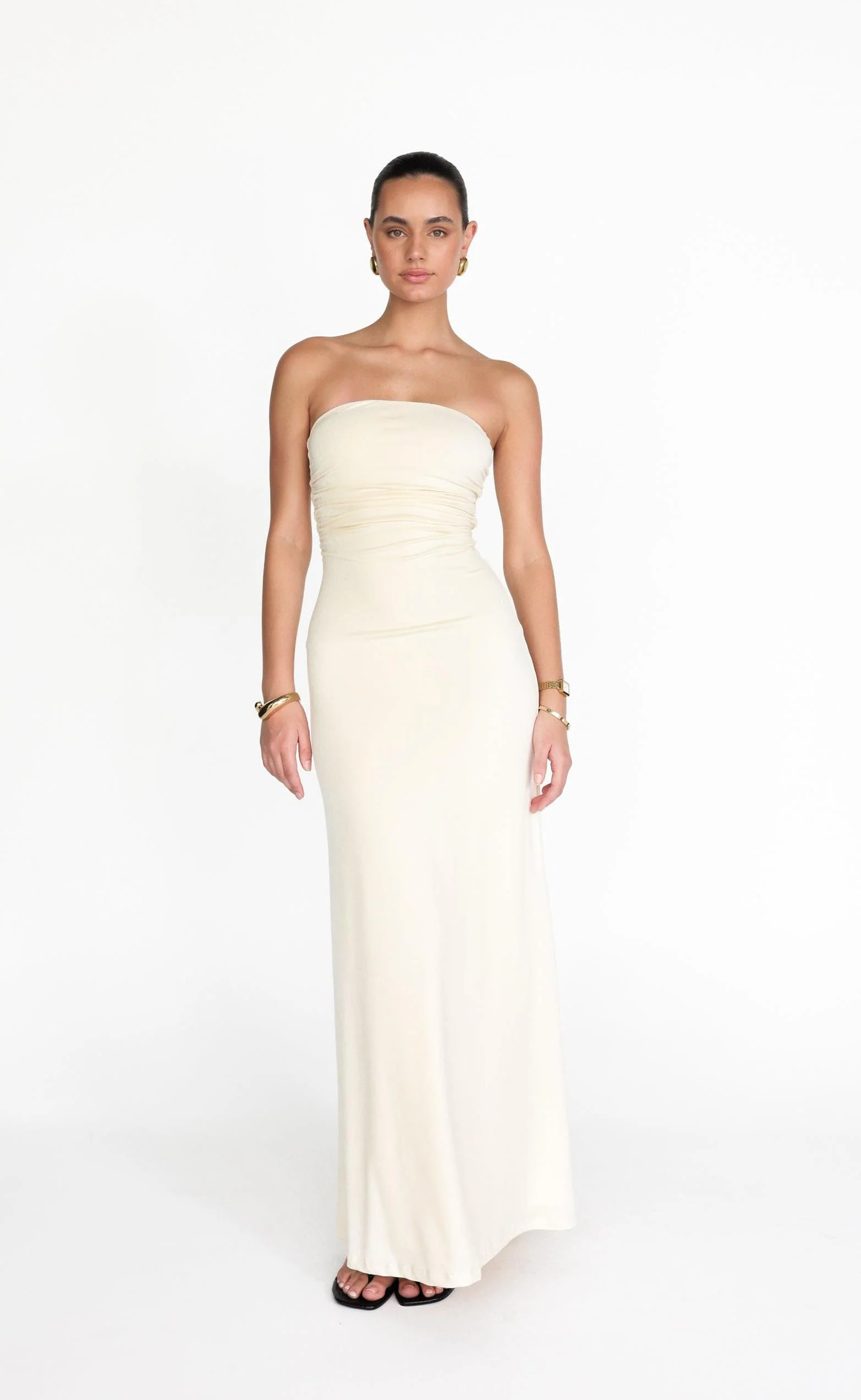 Sarie Maxi Dress (Oat) - Image 4