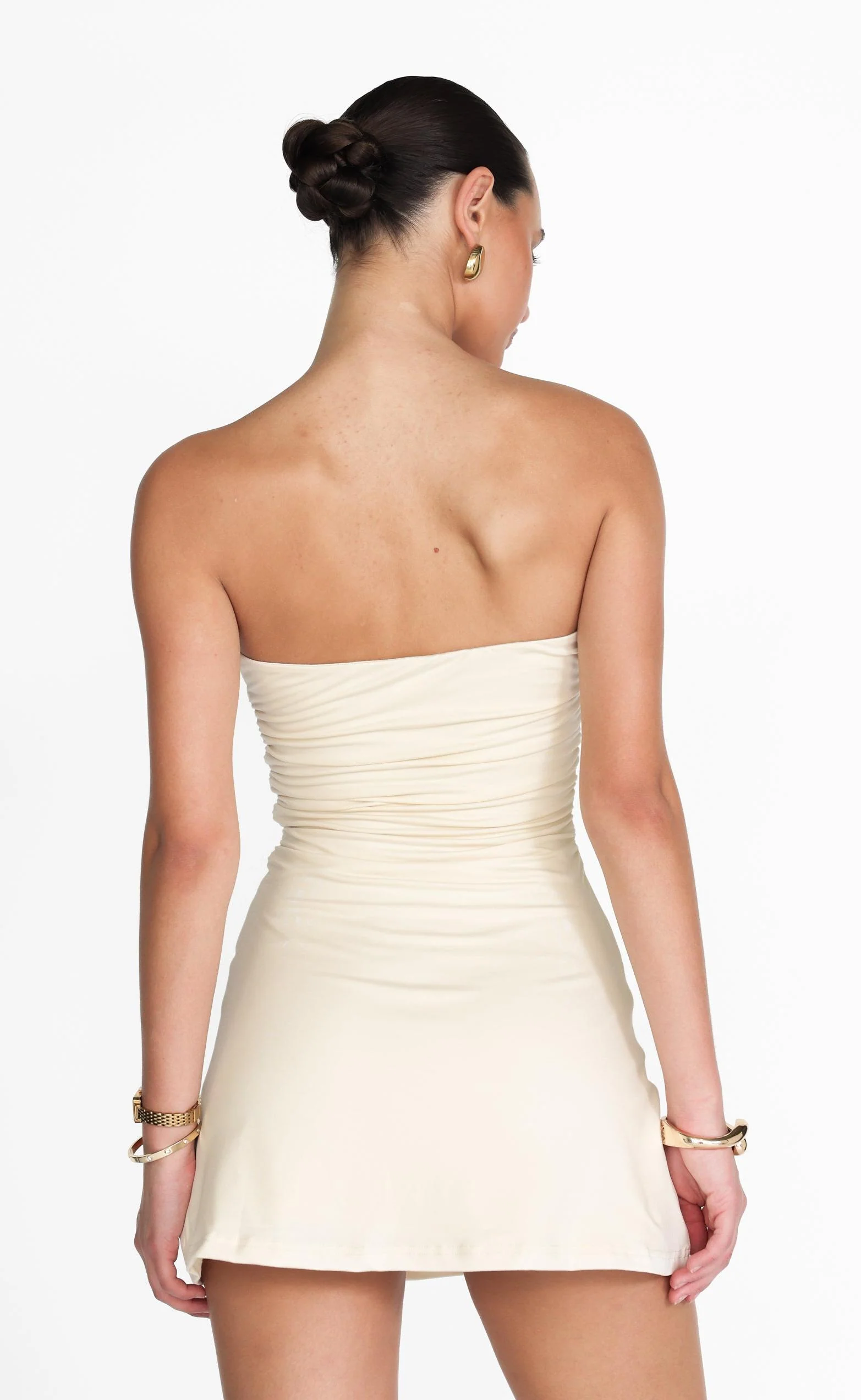 Sarie Mini Dress (Oat) - Image 8