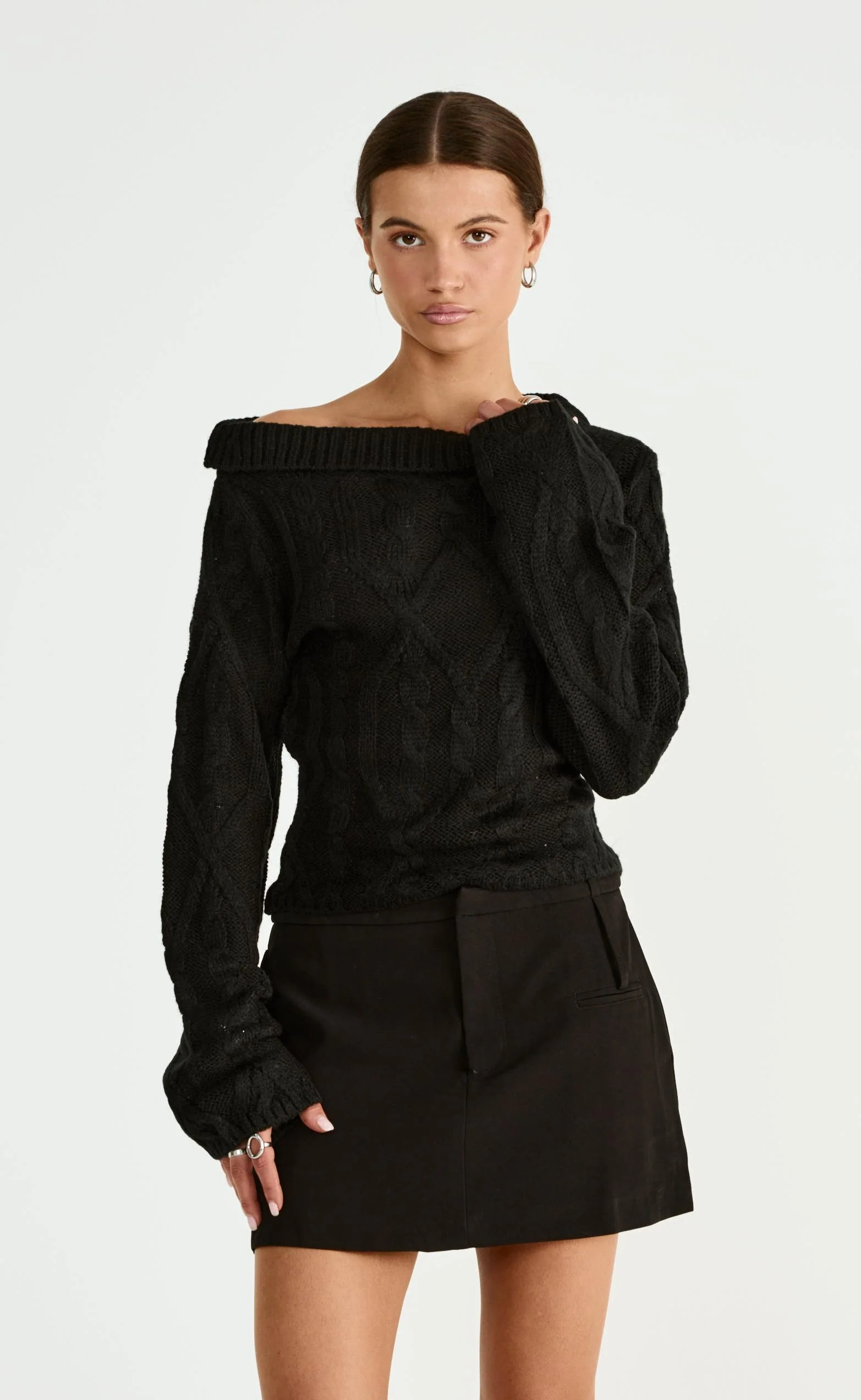 Scout Mini Skirt (Black) - Image 7