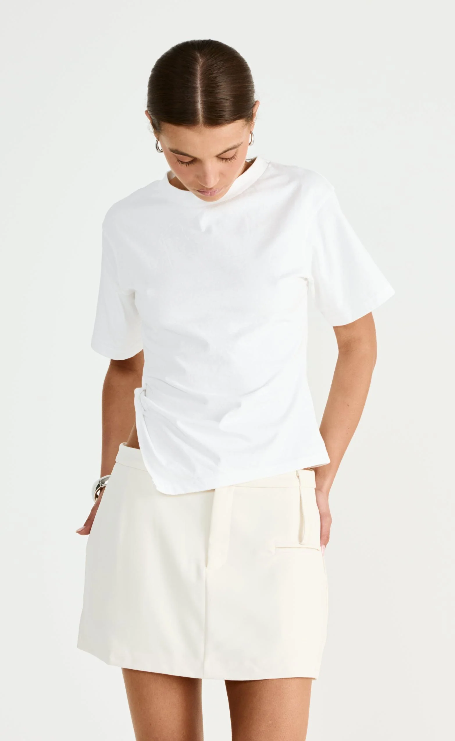 Scout Mini Skirt (Oat) - Image 3