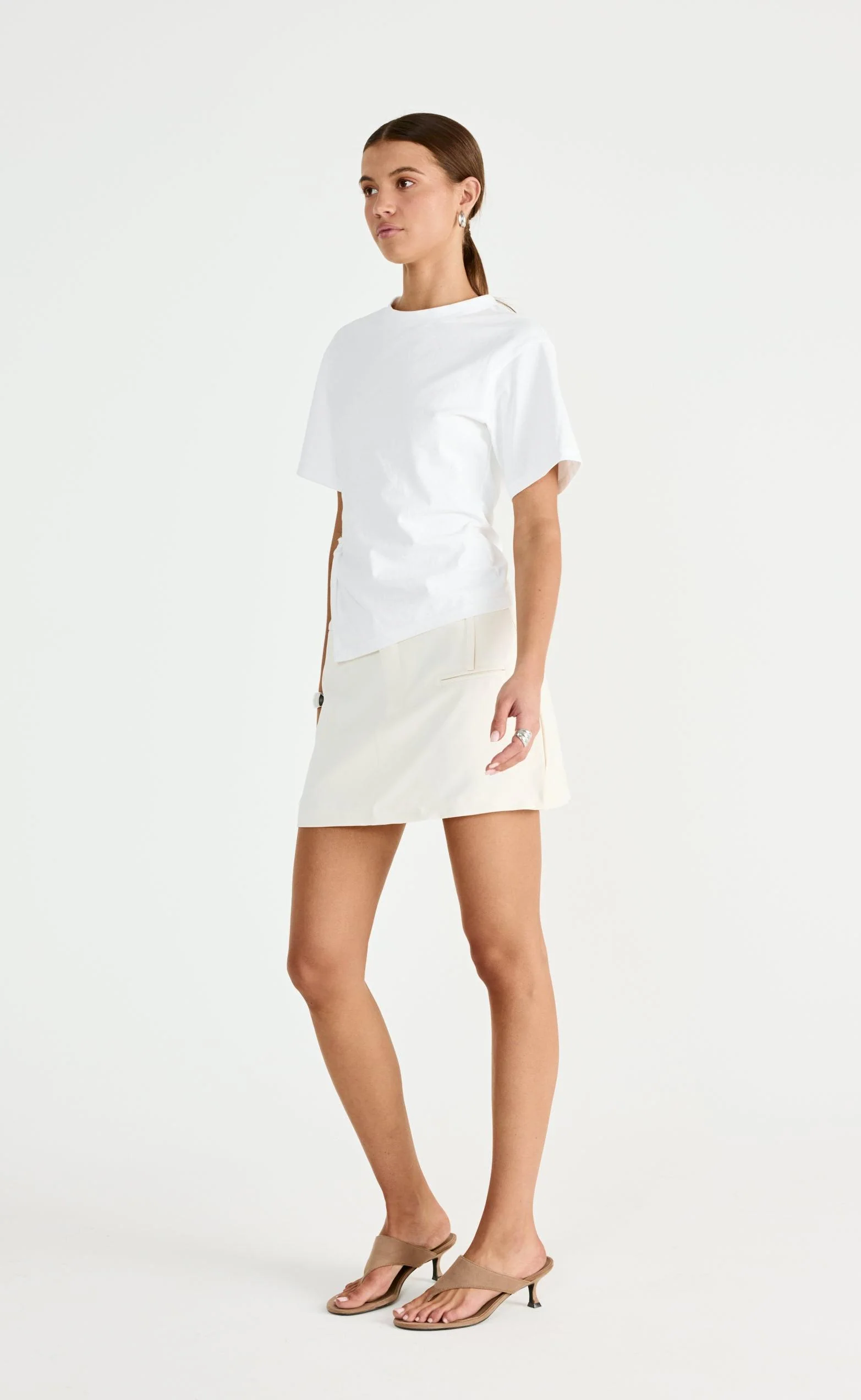Scout Mini Skirt (Oat) - Image 4