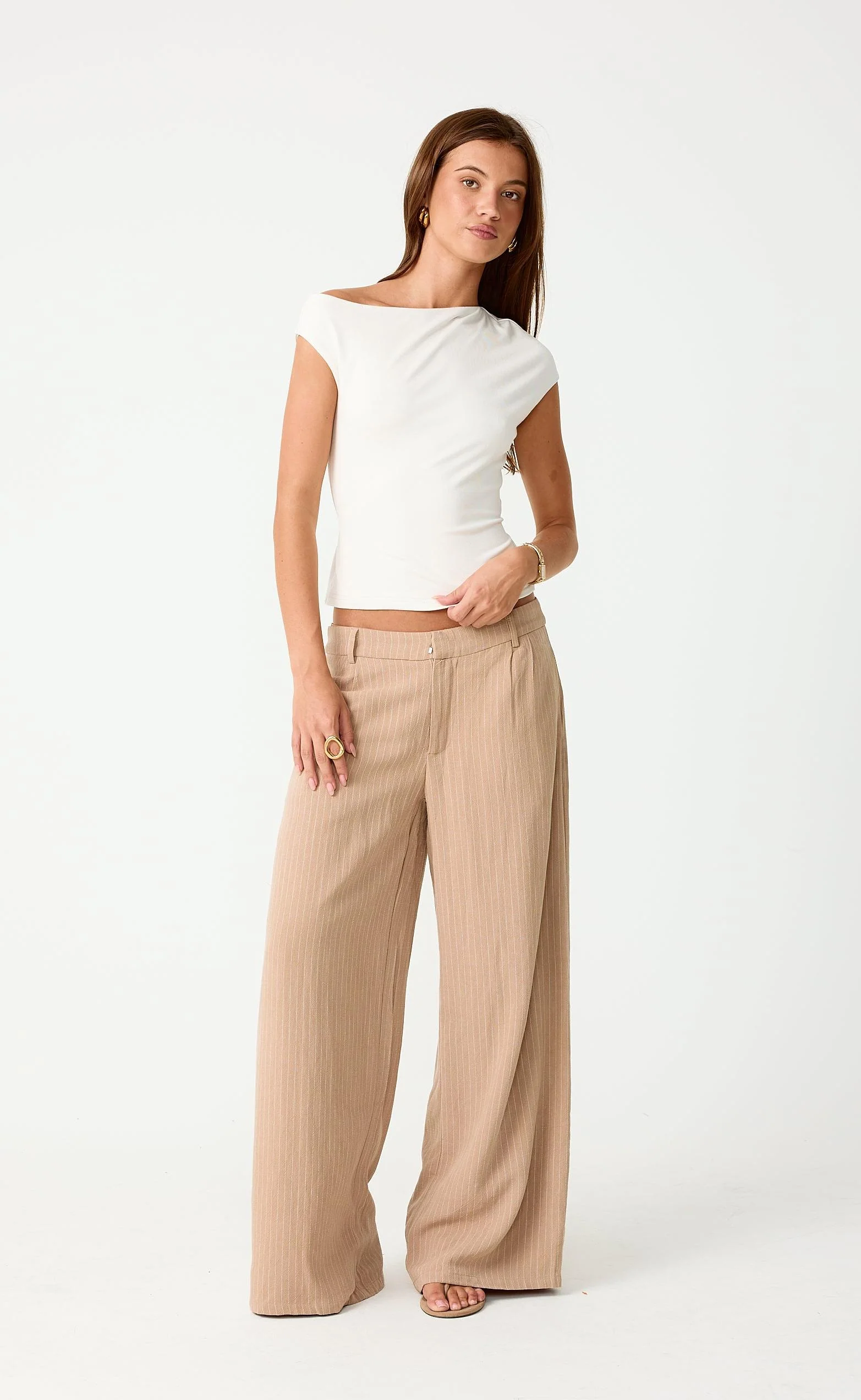 Sean Pants (Stone Stripe) - Image 3