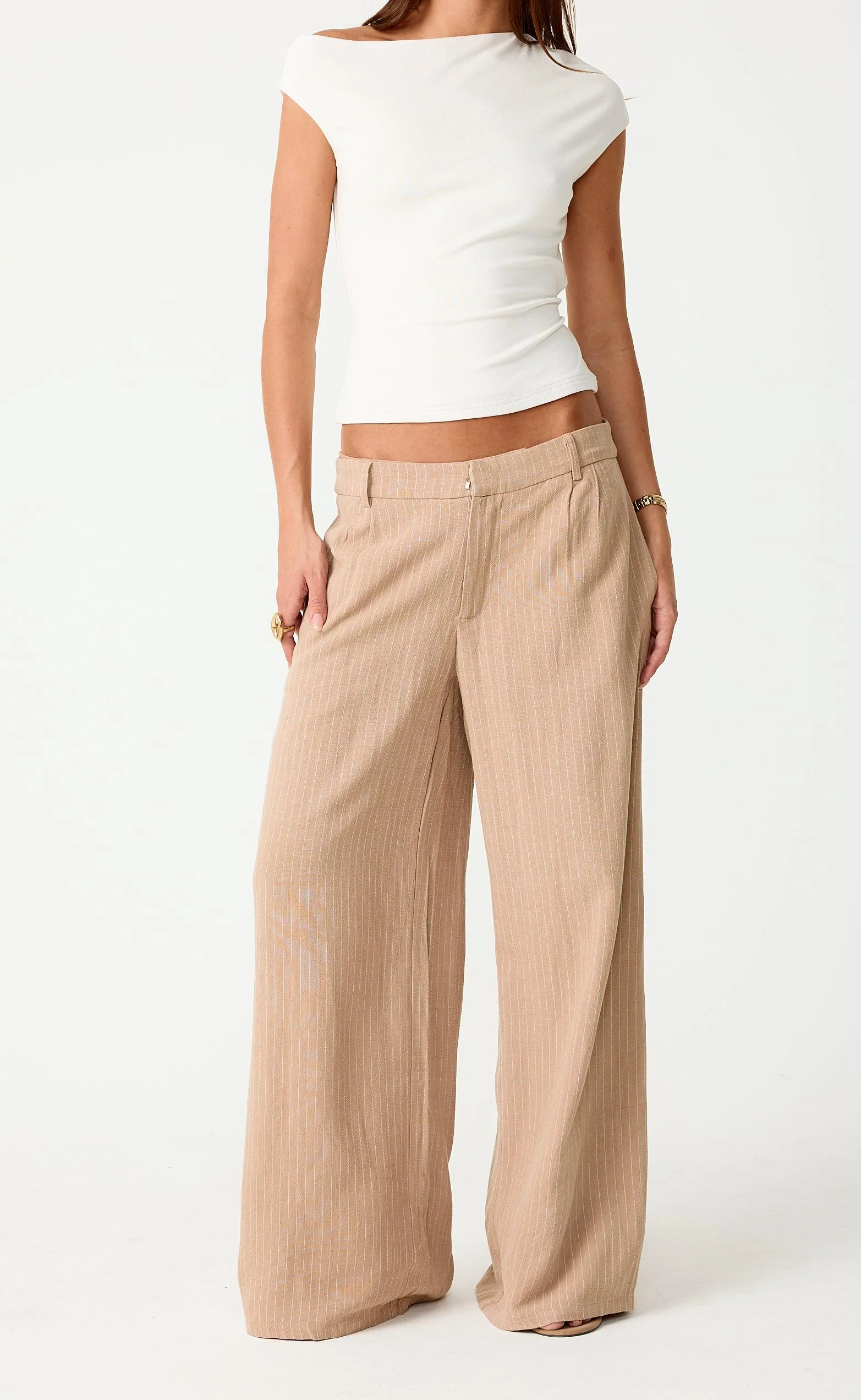 Sean Pants (Stone Stripe) - Image 5