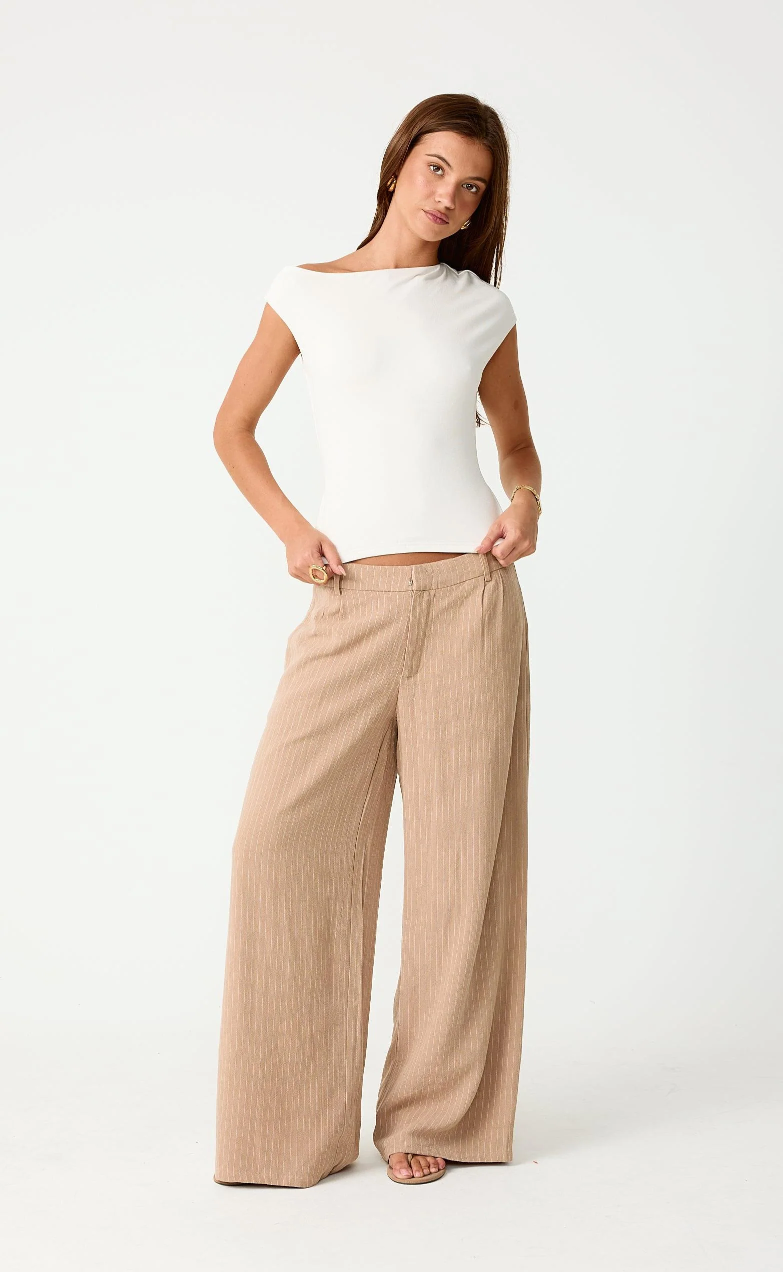 Sean Pants (Stone Stripe) - Image 8