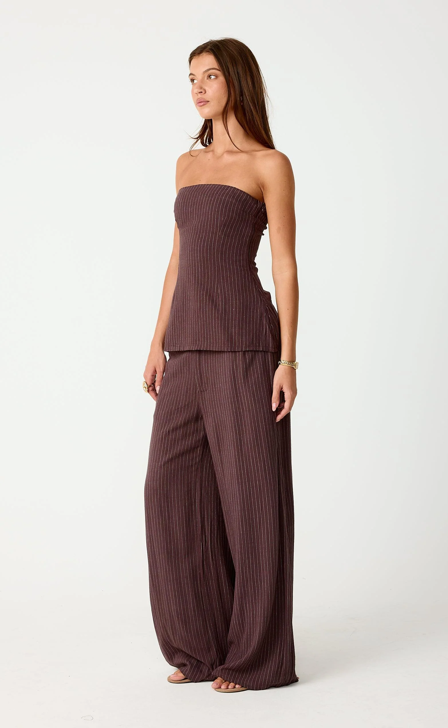 Sean Top (Choc Stripe) - Image 3
