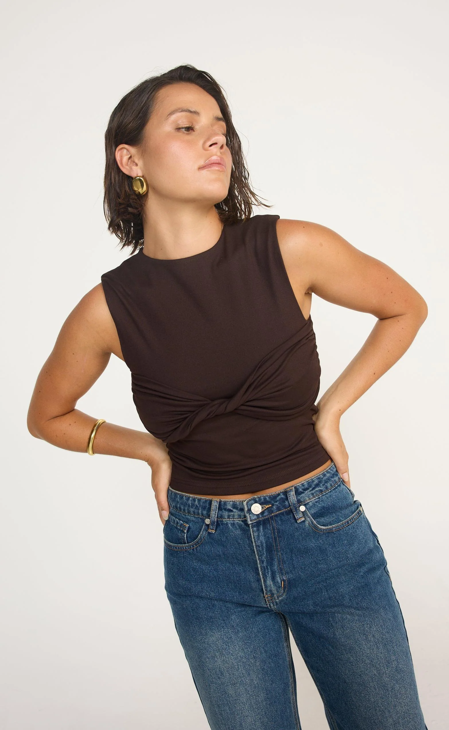 Seaside Top (Chocolate) - Image 4