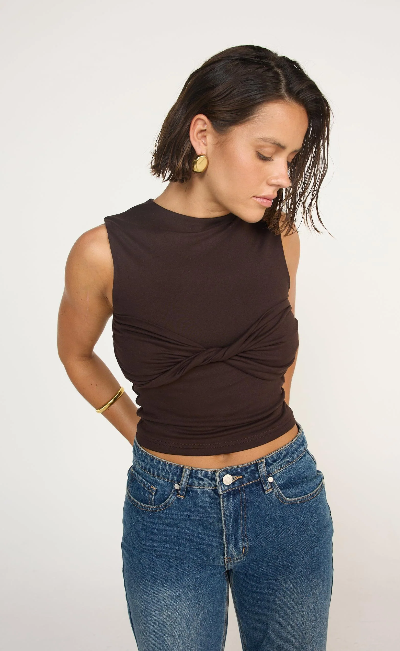 Seaside Top (Chocolate) - Image 6