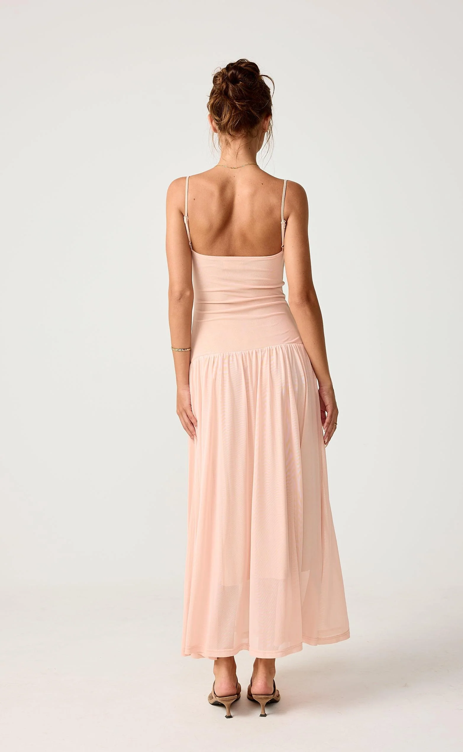 Seduce Maxi Dress (Baby Pink) - Image 4