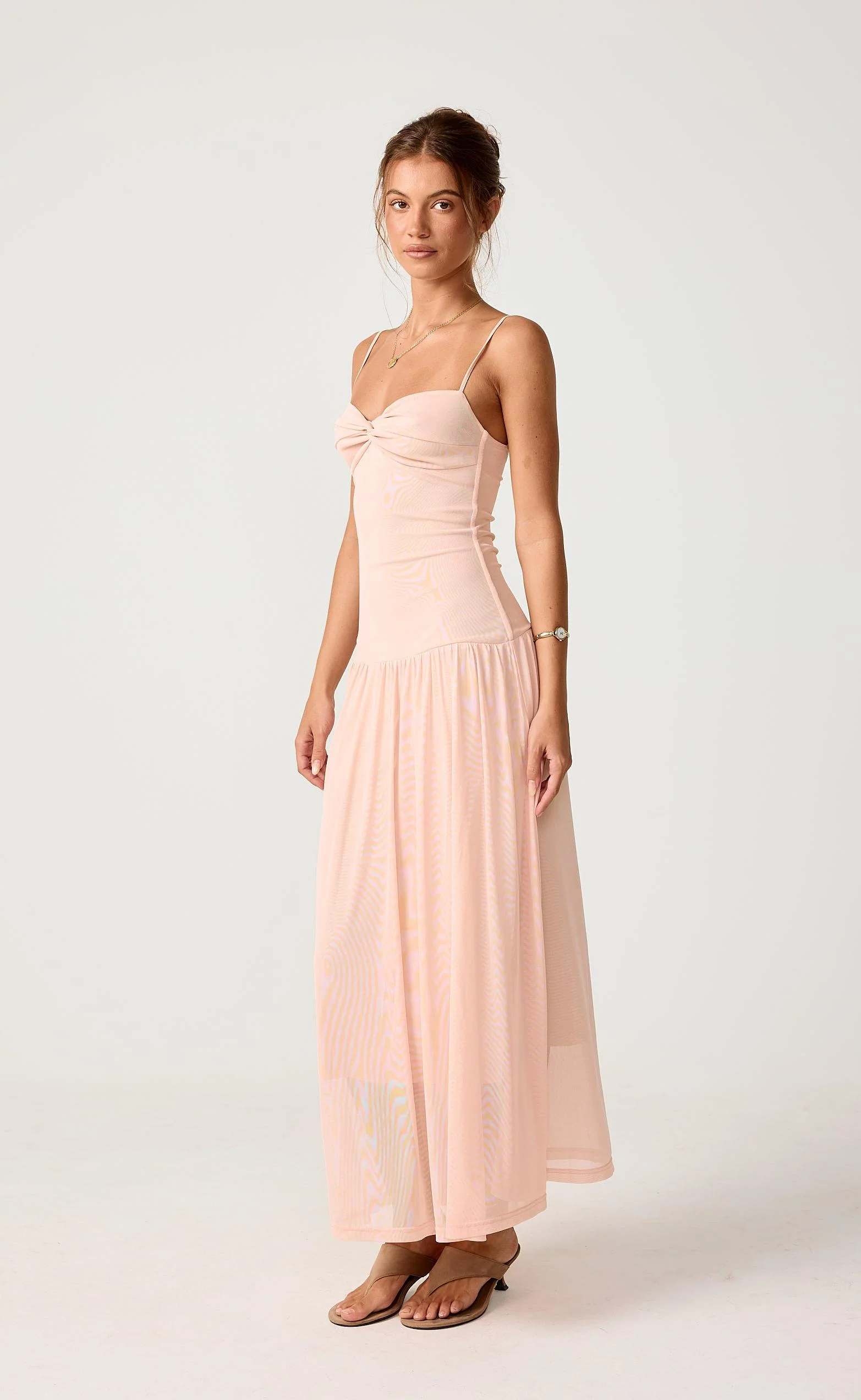 Seduce Maxi Dress (Baby Pink) - Image 7
