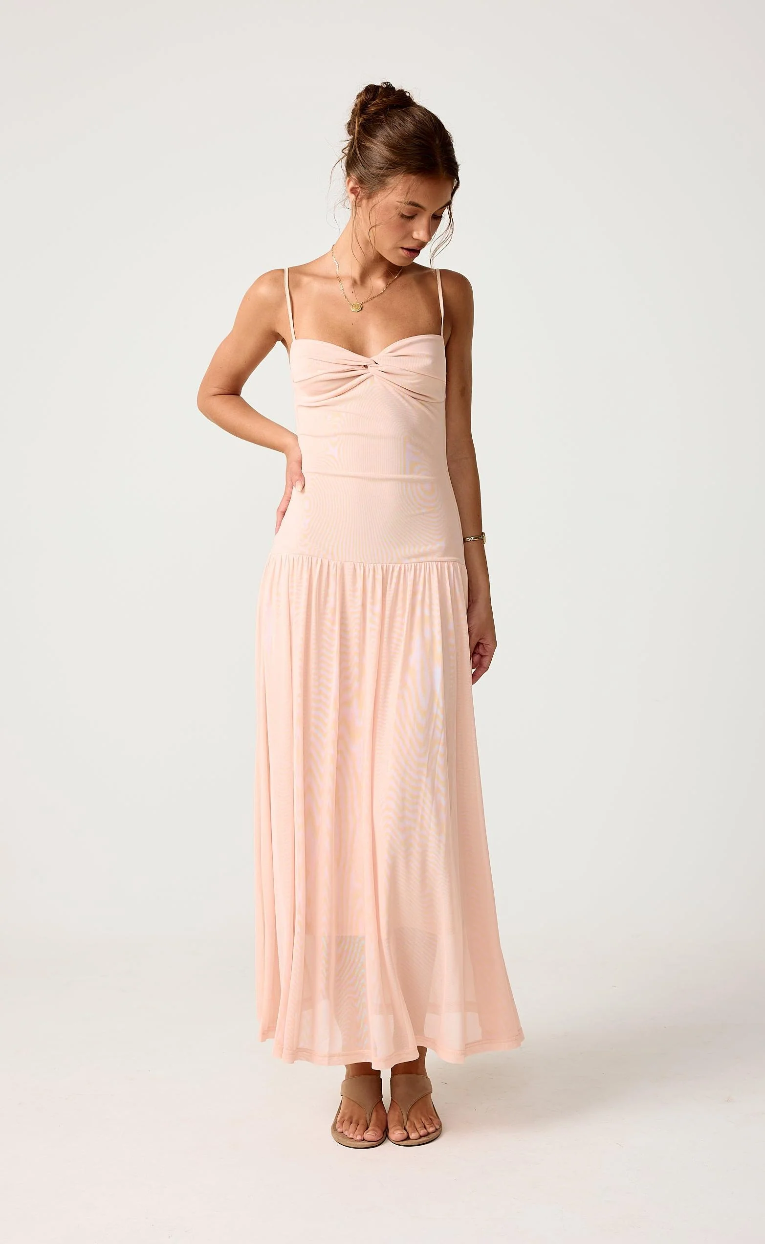 Seduce Maxi Dress (Baby Pink) - Image 8