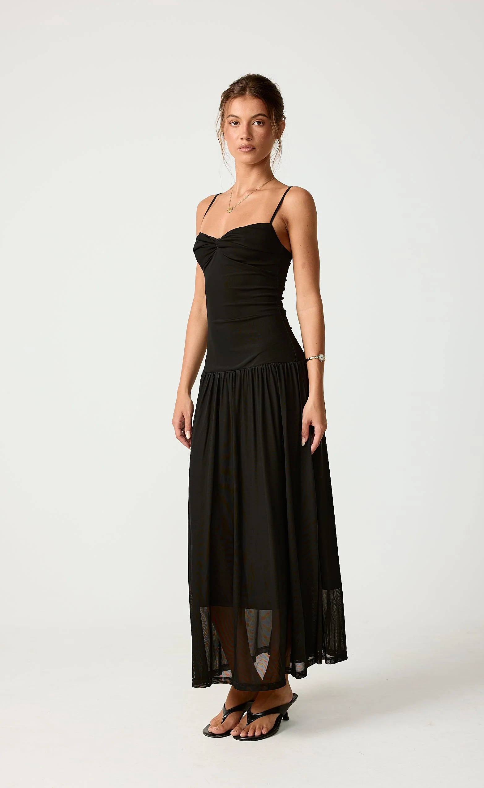 Seduce Maxi Dress (Black) - Image 5