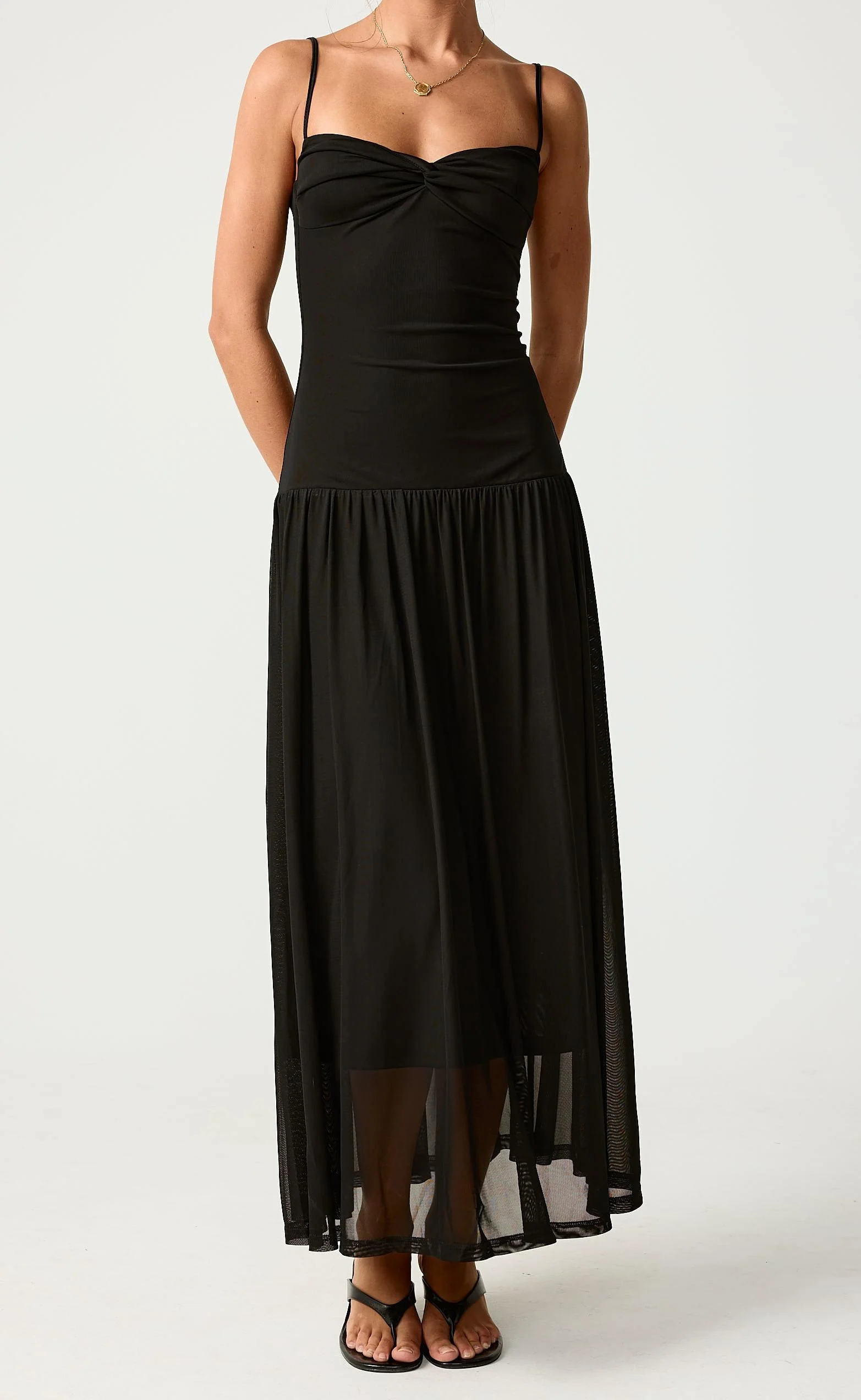 Seduce Maxi Dress (Black) - Image 6
