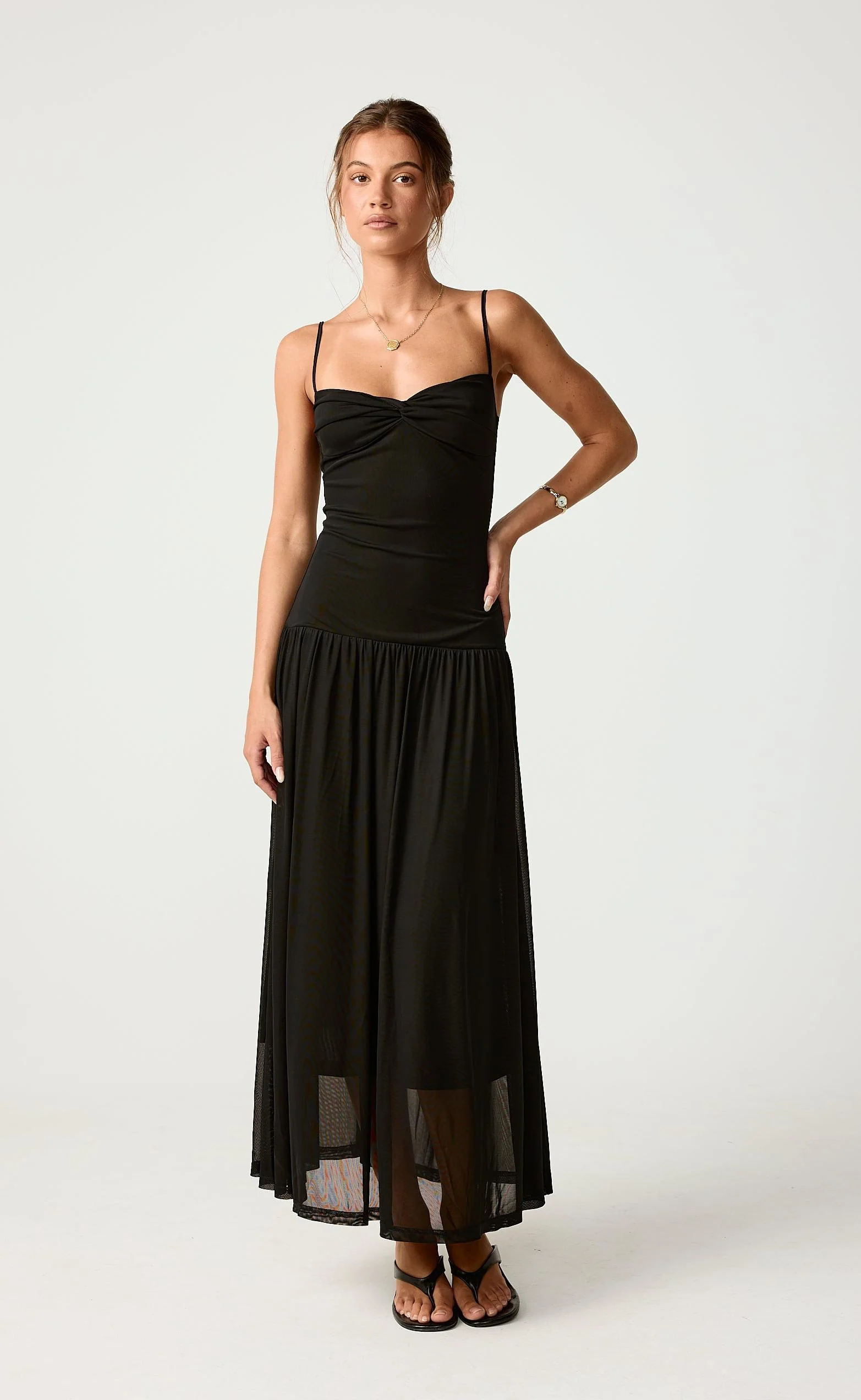 Seduce Maxi Dress (Black) - Image 7