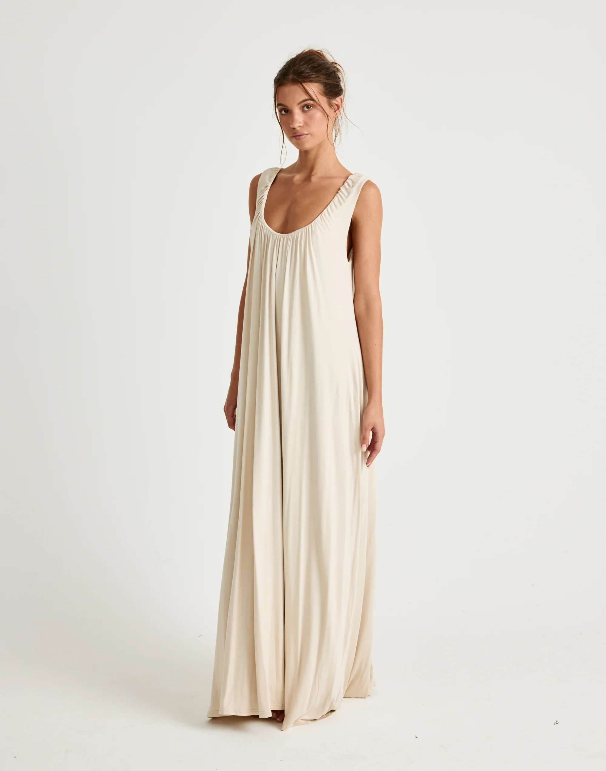 Selena Maxi Dress (Iced Coffee) - Image 5