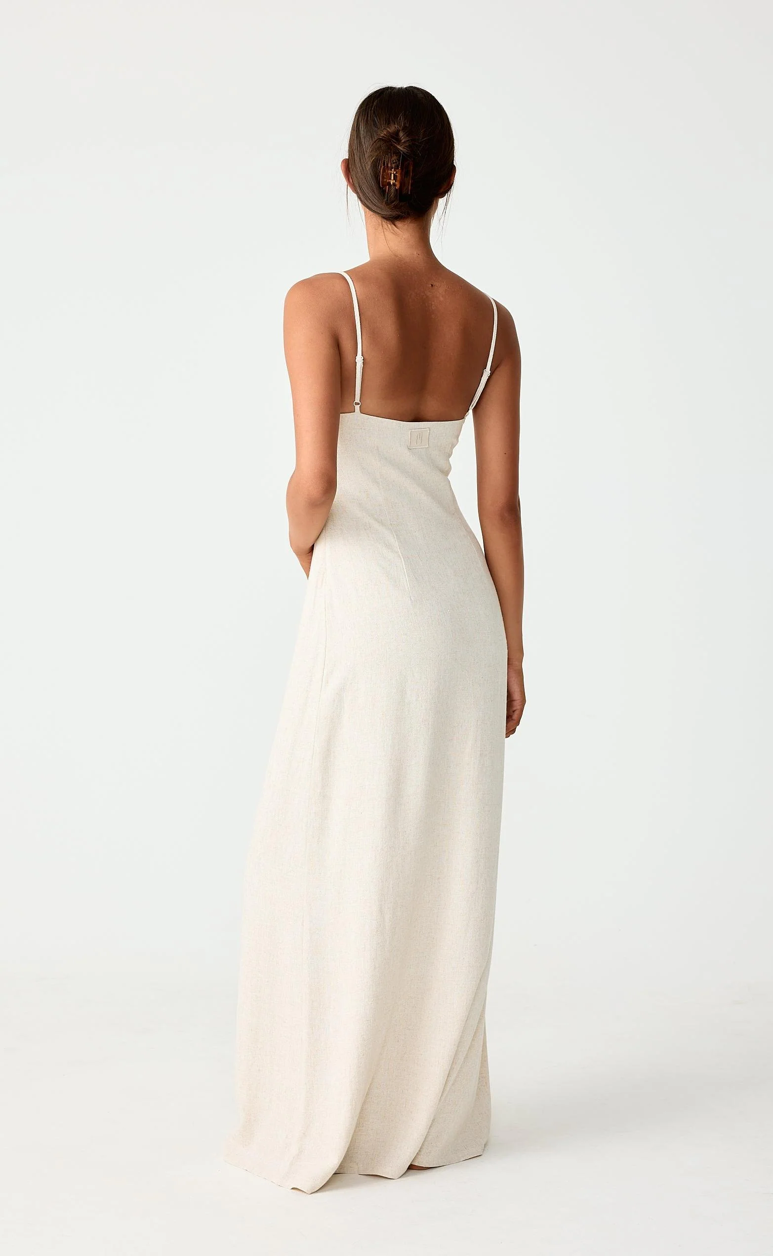 Selene Maxi Dress (Natural) - Image 2