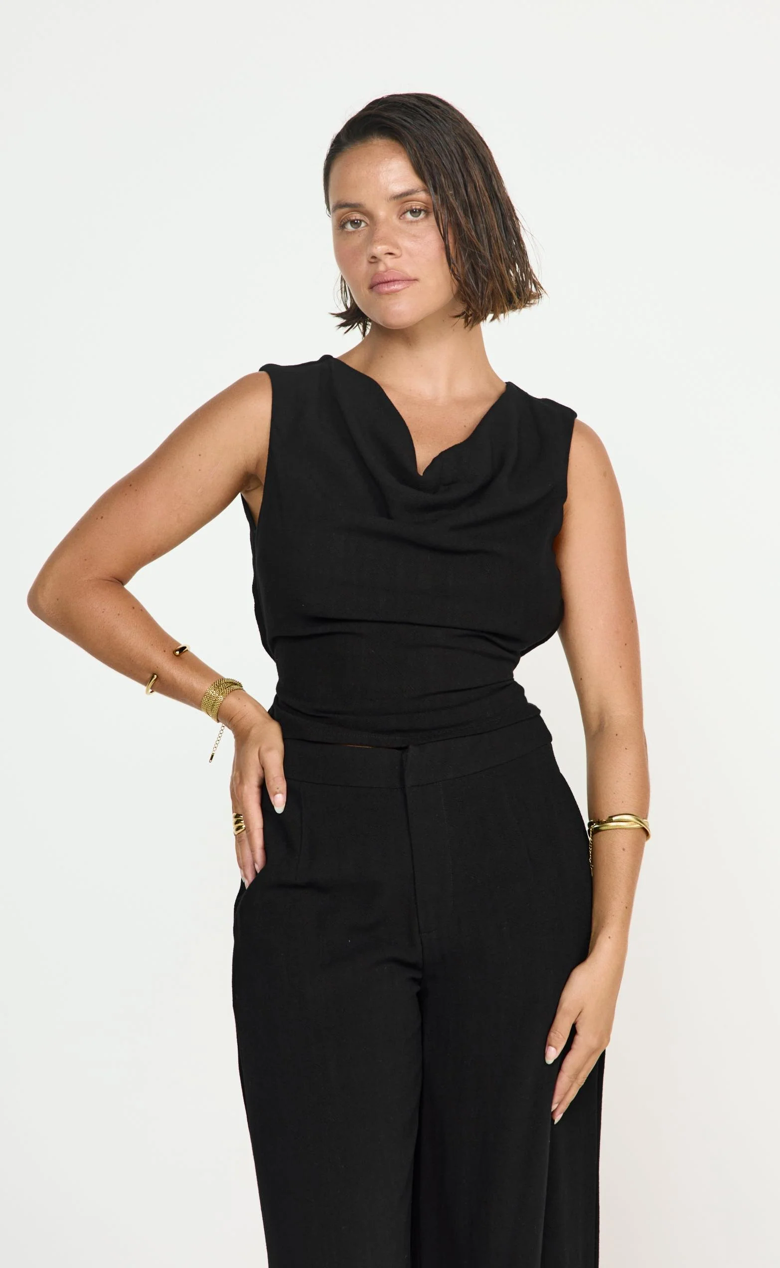 Shoreline Top (Black) - Image 8