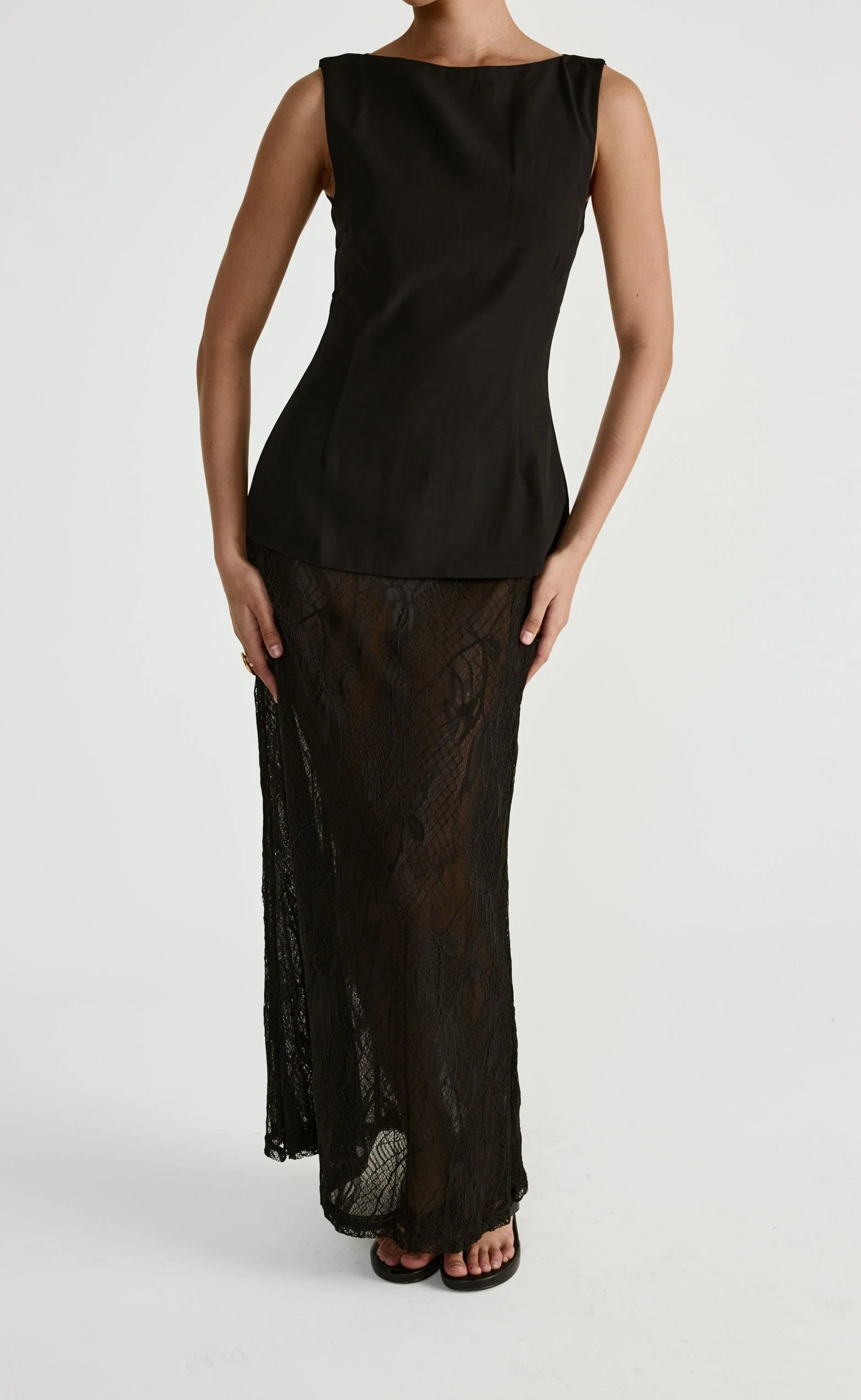 Sita Maxi Skirt (Black) - Image 3
