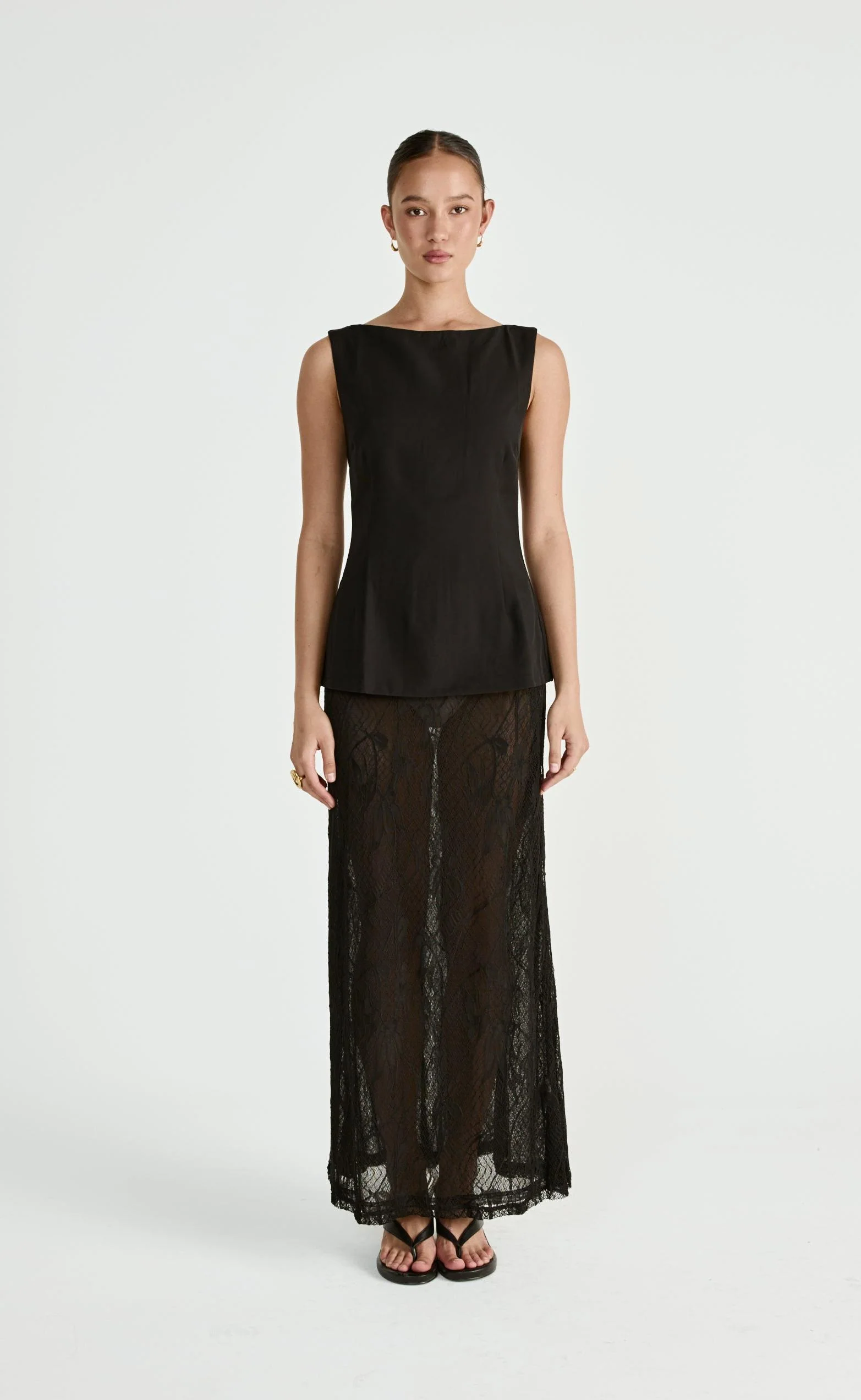 Sita Maxi Skirt (Black) - Image 4